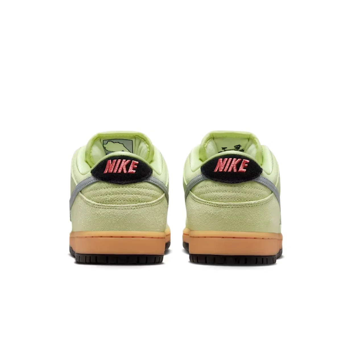 Nike SB Dunk Low 'Verdugo Mountain', Liquid Lime / Black - Image 3