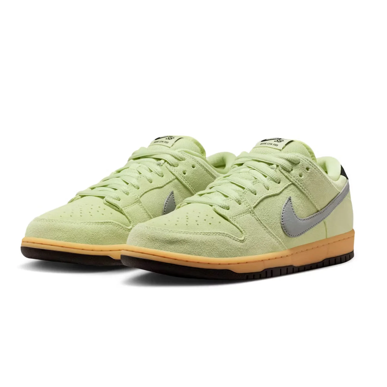 Nike SB Dunk Low 'Verdugo Mountain', Liquid Lime / Black - Image 4