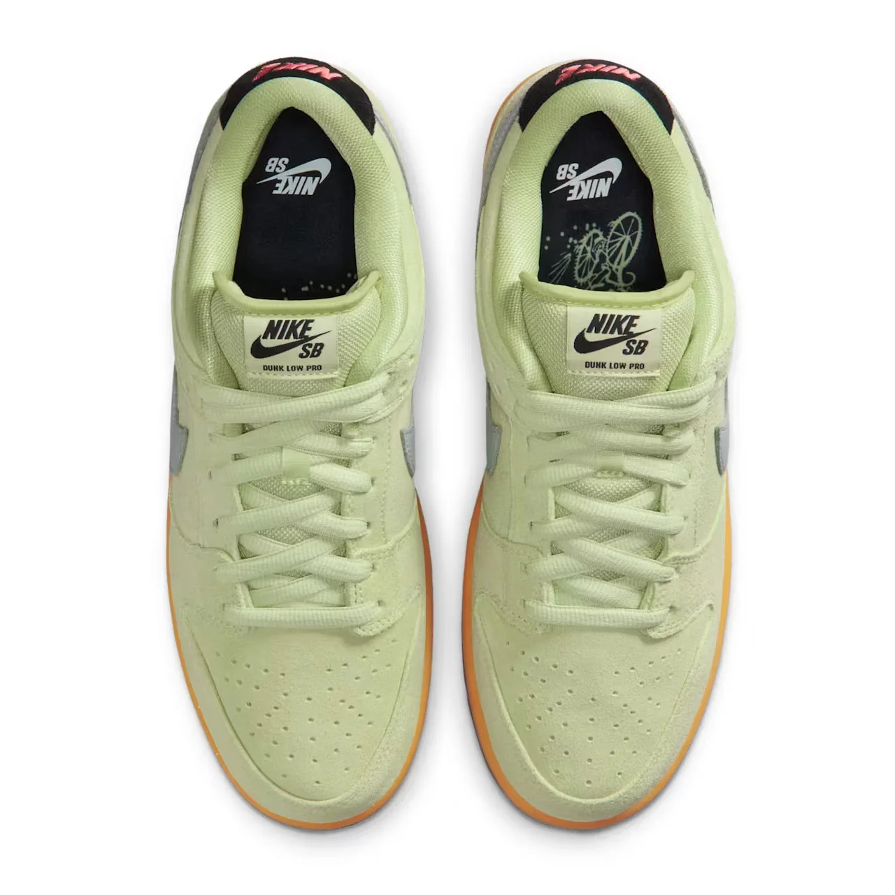 Nike SB Dunk Low 'Verdugo Mountain', Liquid Lime / Black - Image 6