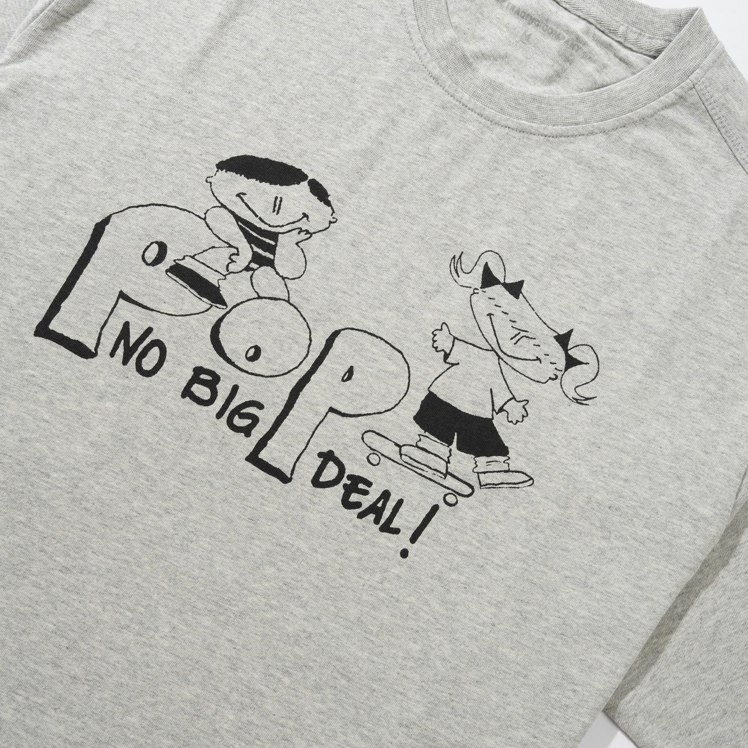No Deal Tee, Heather Grey - Image 2
