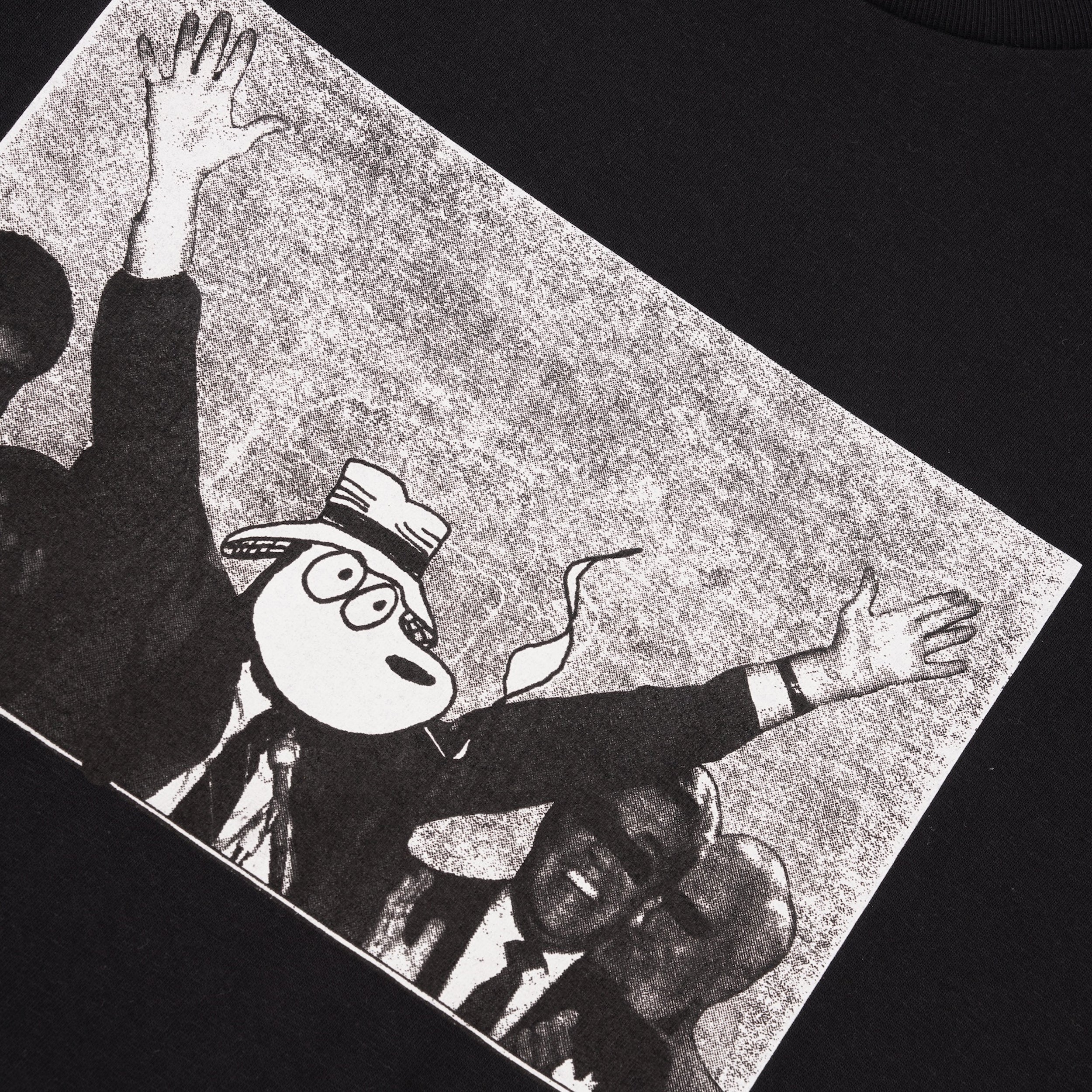 Nobody For President Tee, Black - Image 3