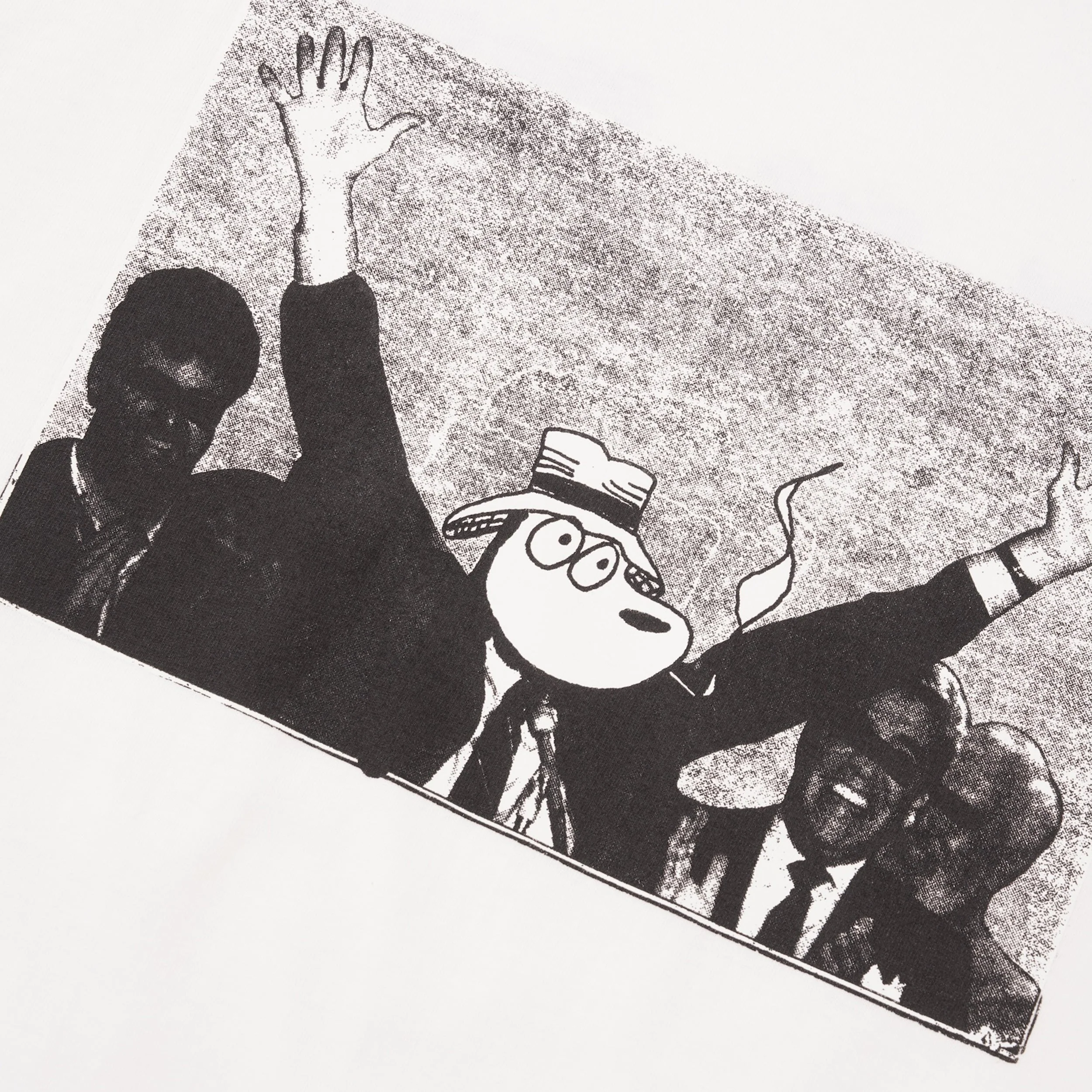 Nobody For President Tee, White - Image 3