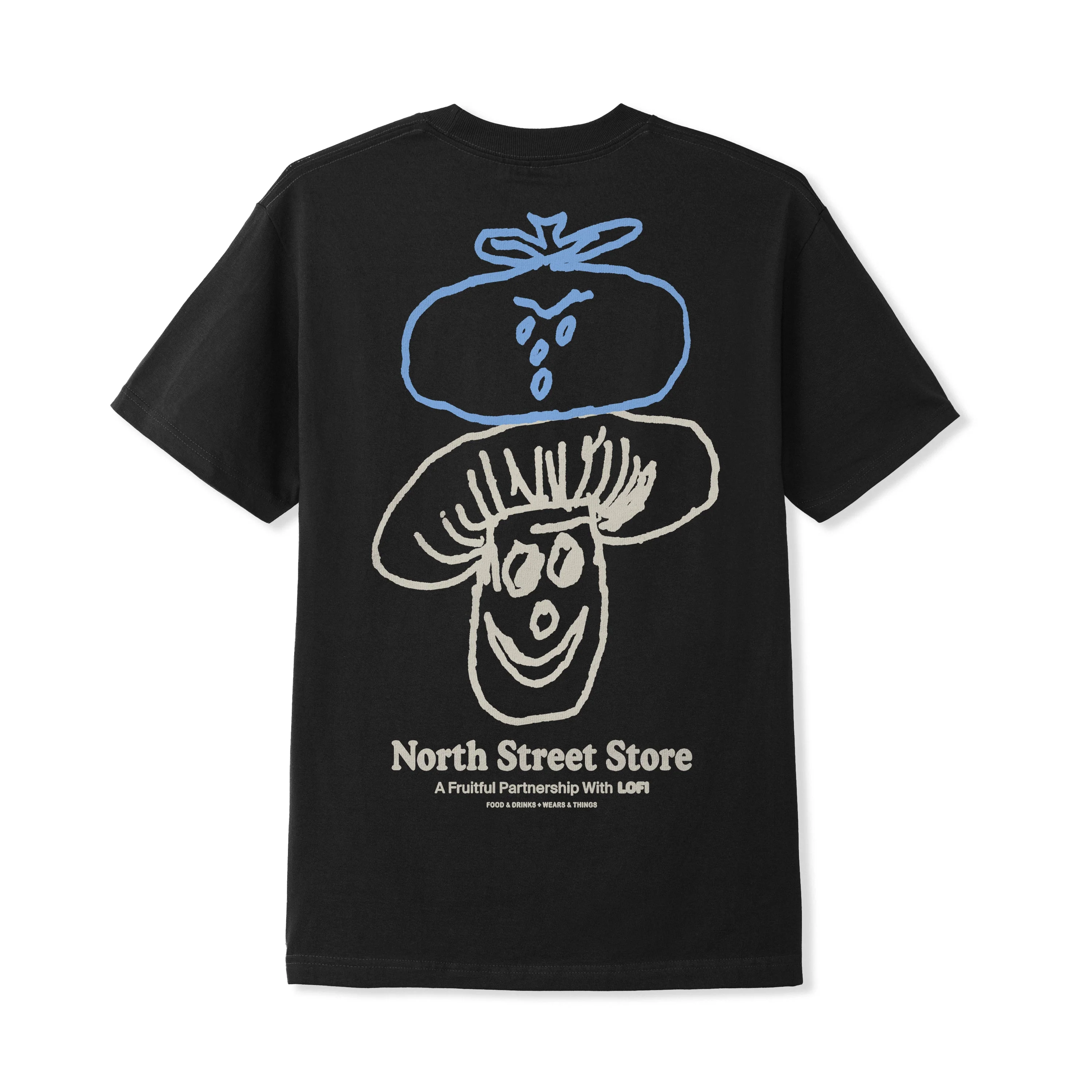 North Street Store Tee, Black - Image 2