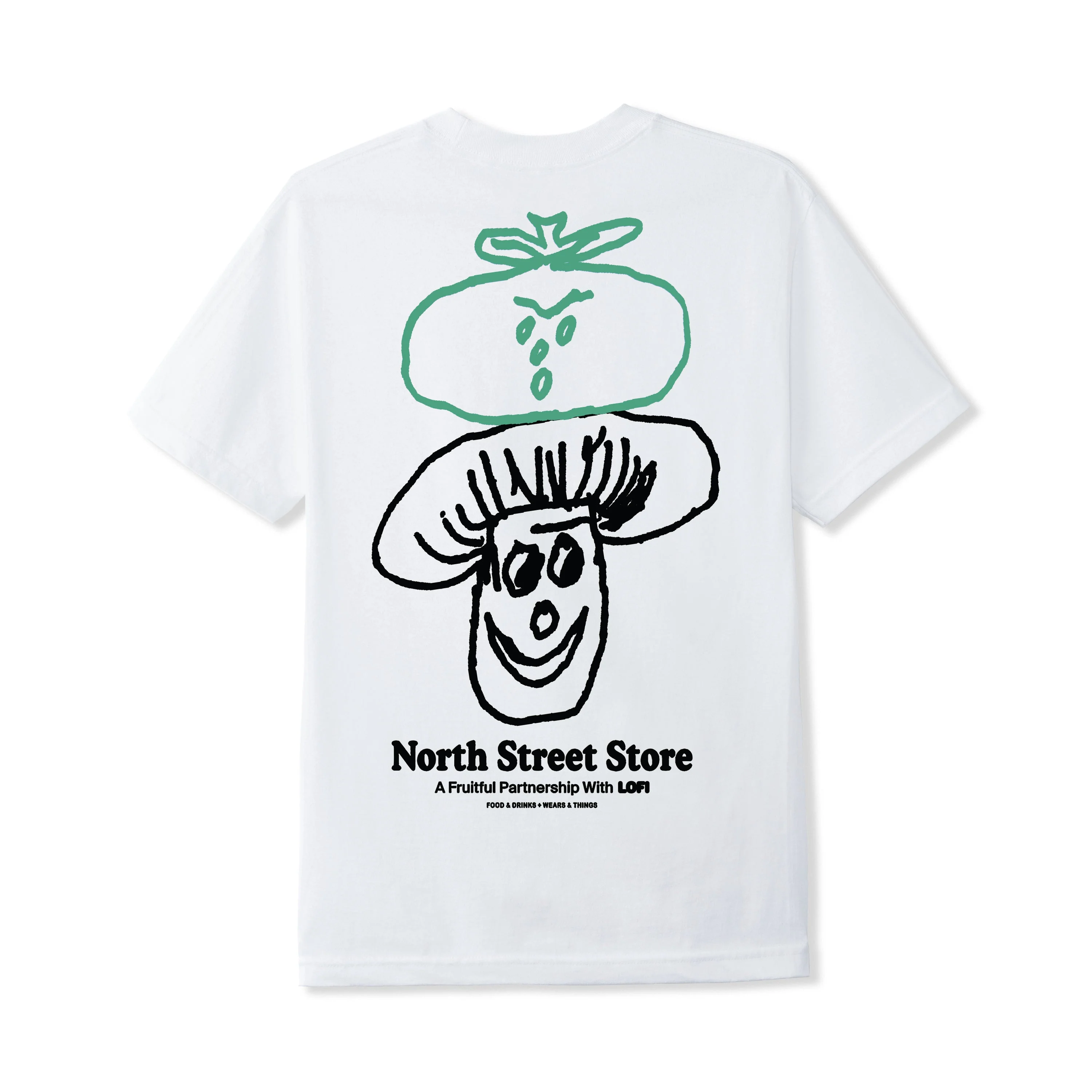 North Street Store Tee, White - Image 2
