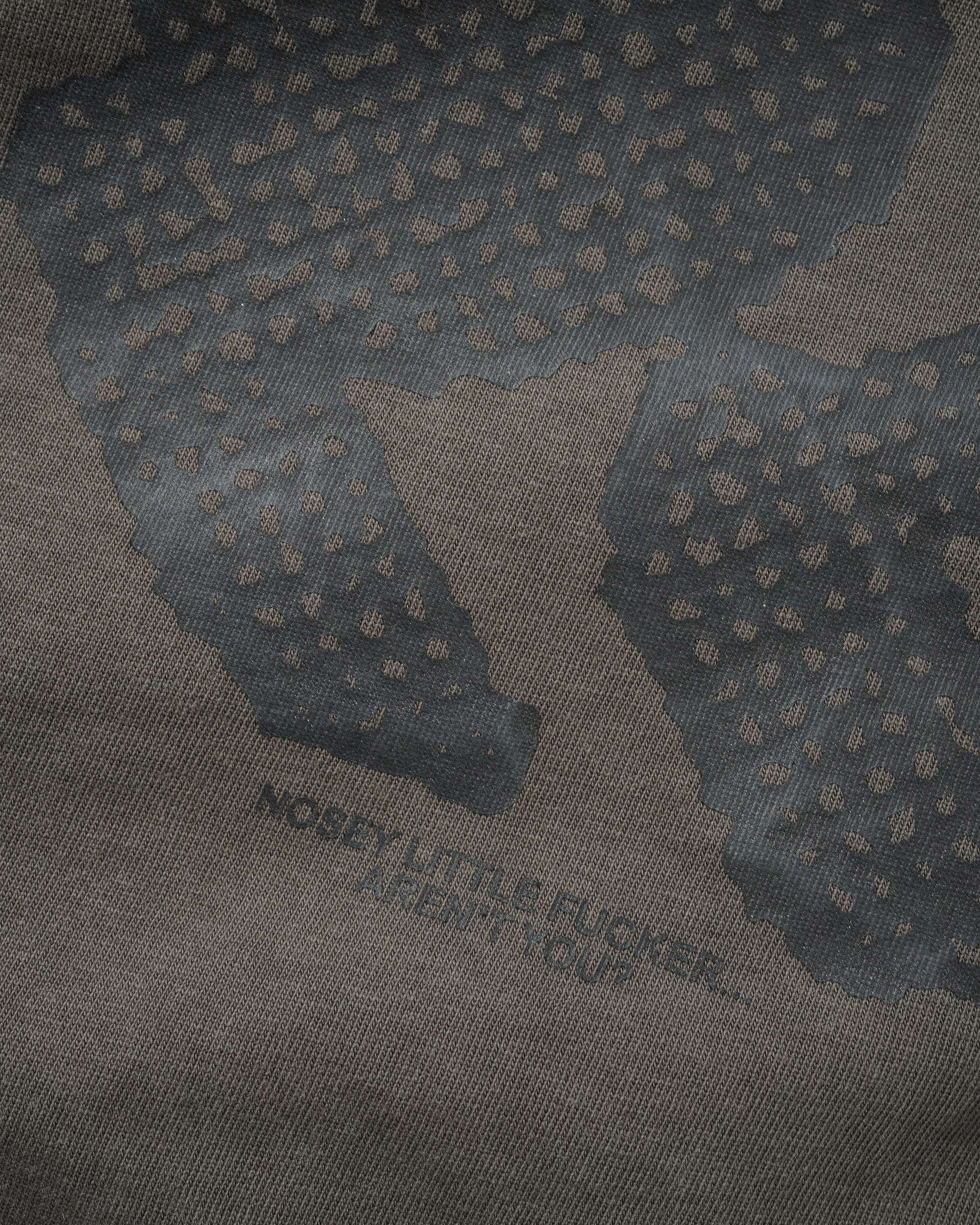 Nosey Tee, Washed Graphite - Image 2
