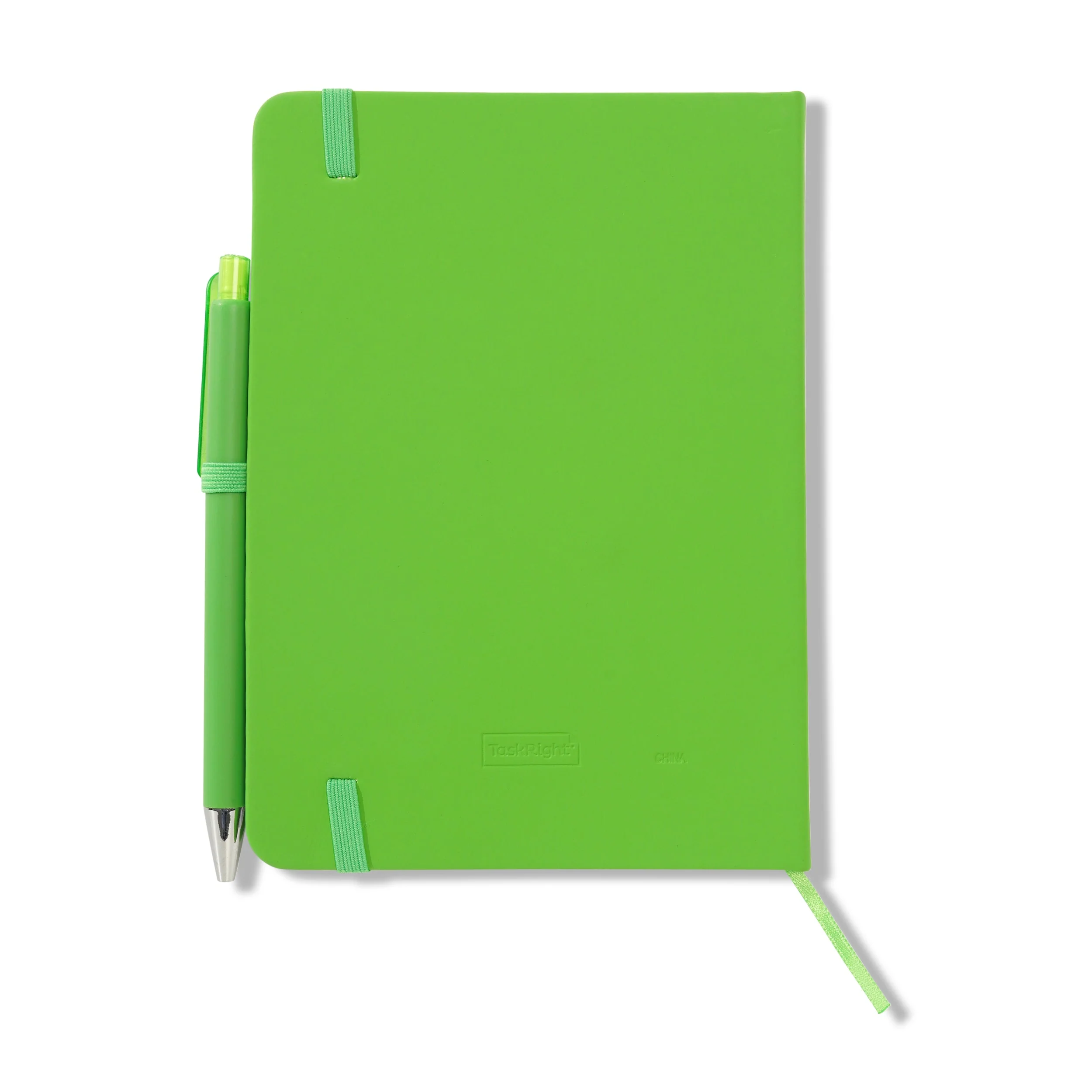 Notebook & Pen, Lime - Image 2