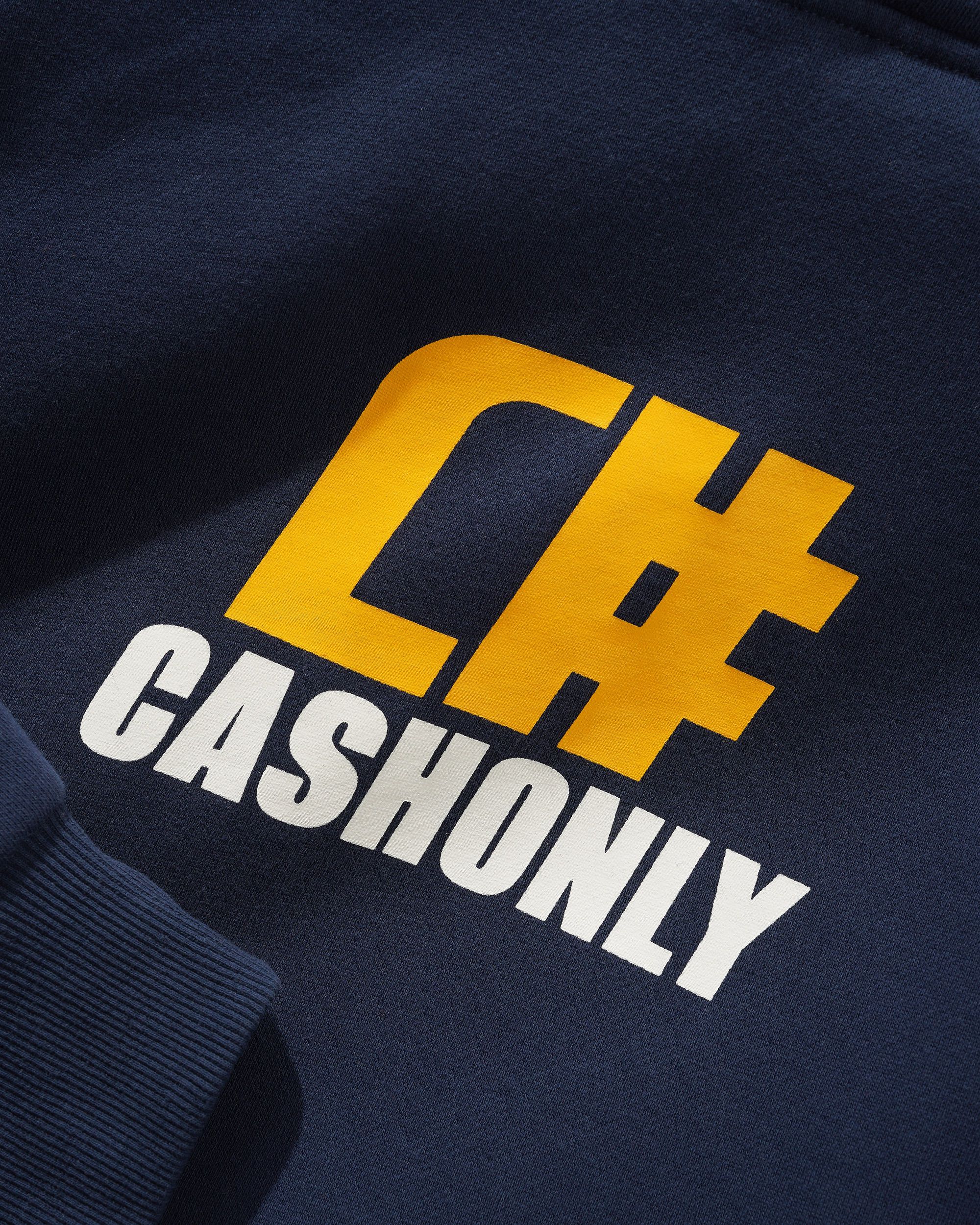 Numeric Pullover Hood, Navy - Image 2