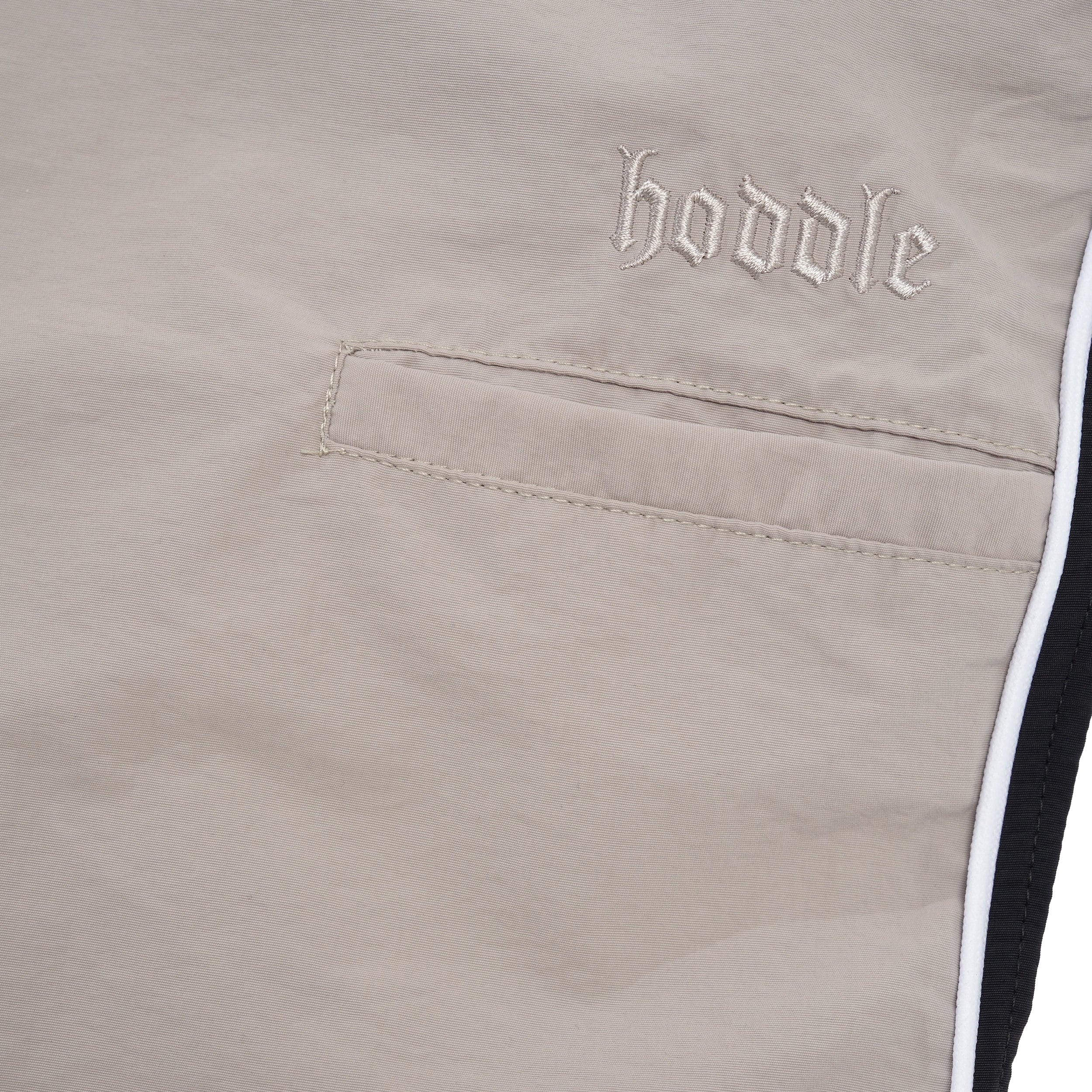 Nylon Bermuda Shorts, Grey - Image 3