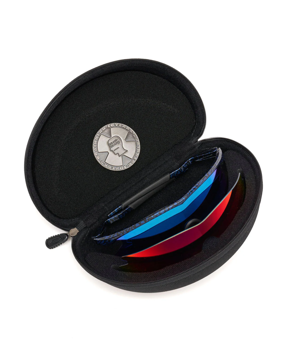 Oakley Mumbo Planet Sunglasses, Planet X / Prizm Sapphire - Image 4