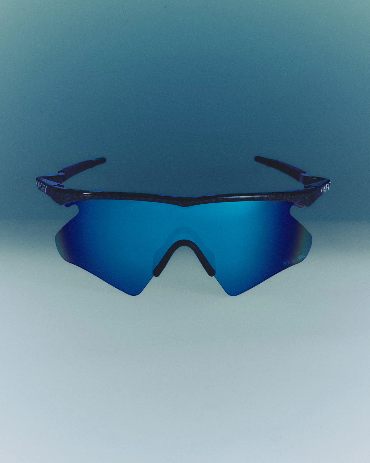 Oakley Mumbo Planet Sunglasses, Planet X / Prizm Sapphire - Image 5