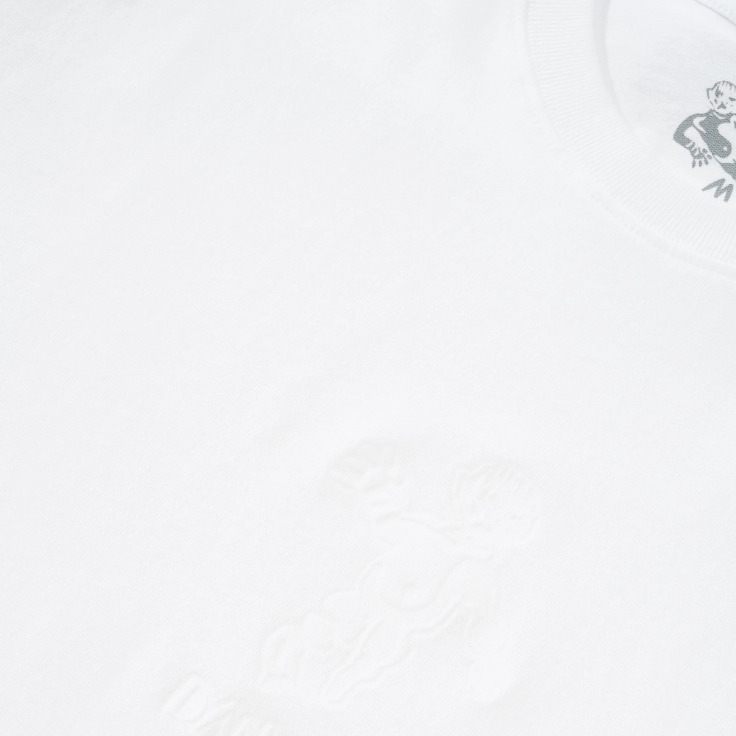 OG Embossed Logo Tee, White - Image 2