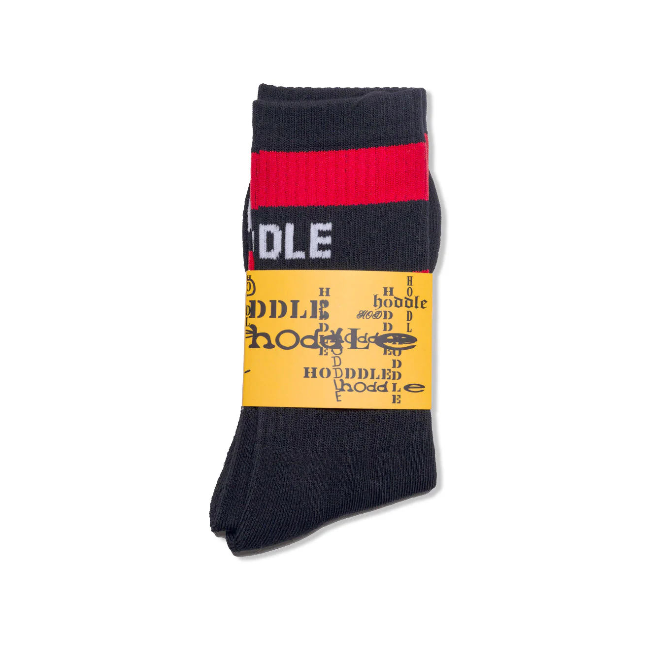 Old English Socks, Black - Image 2