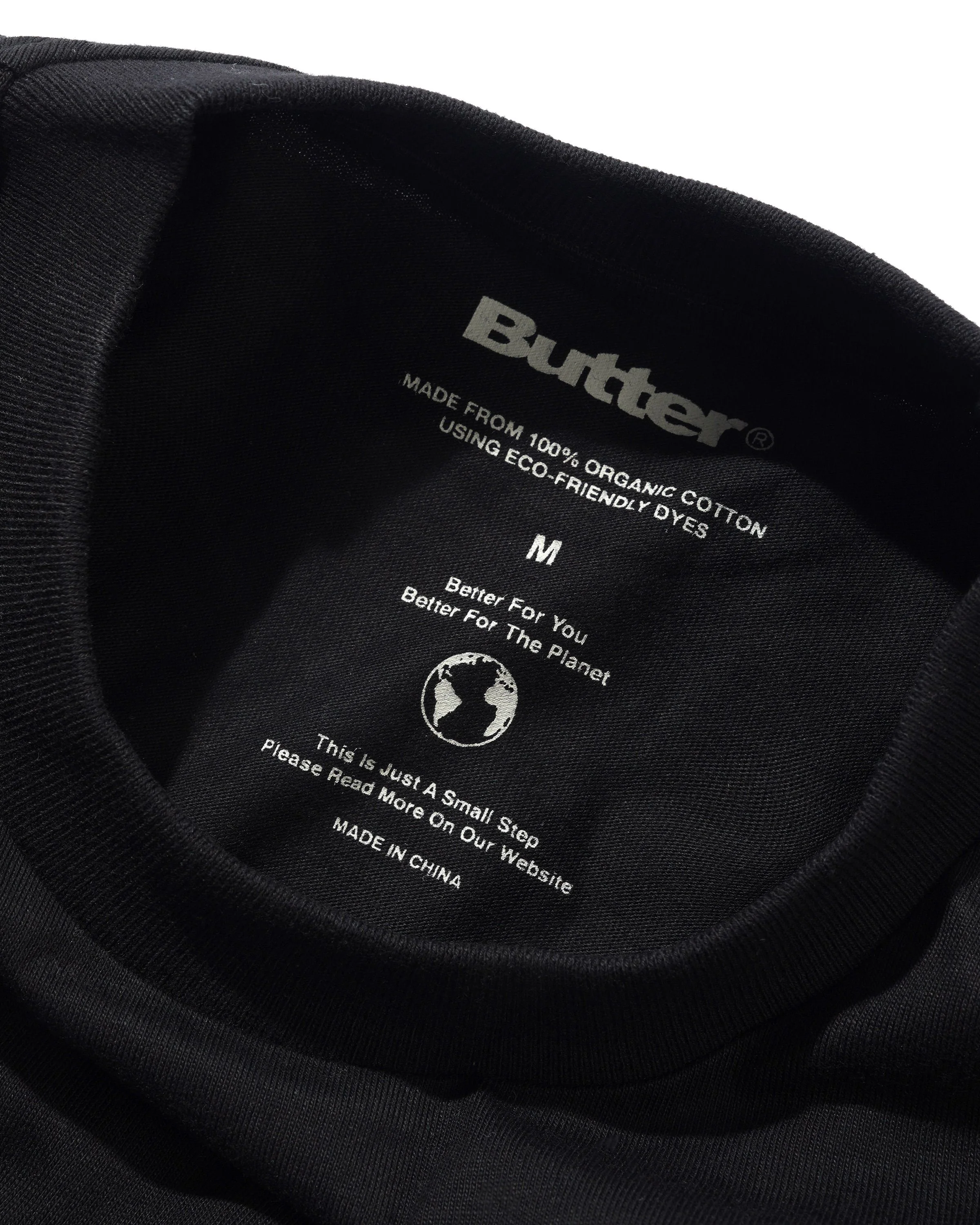 Organic Tee, Black - Image 3