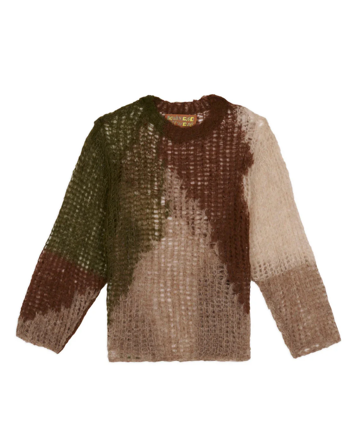 Organic Threadbare Sweater, Olive