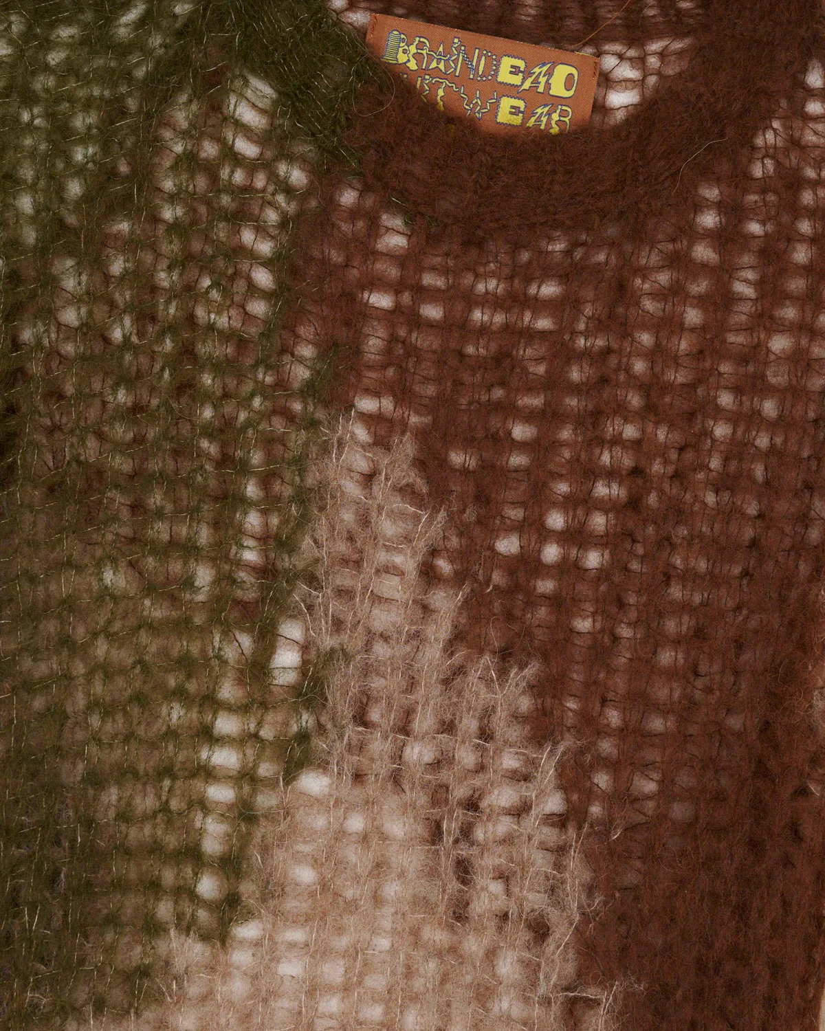 Organic Threadbare Sweater, Olive - Image 2