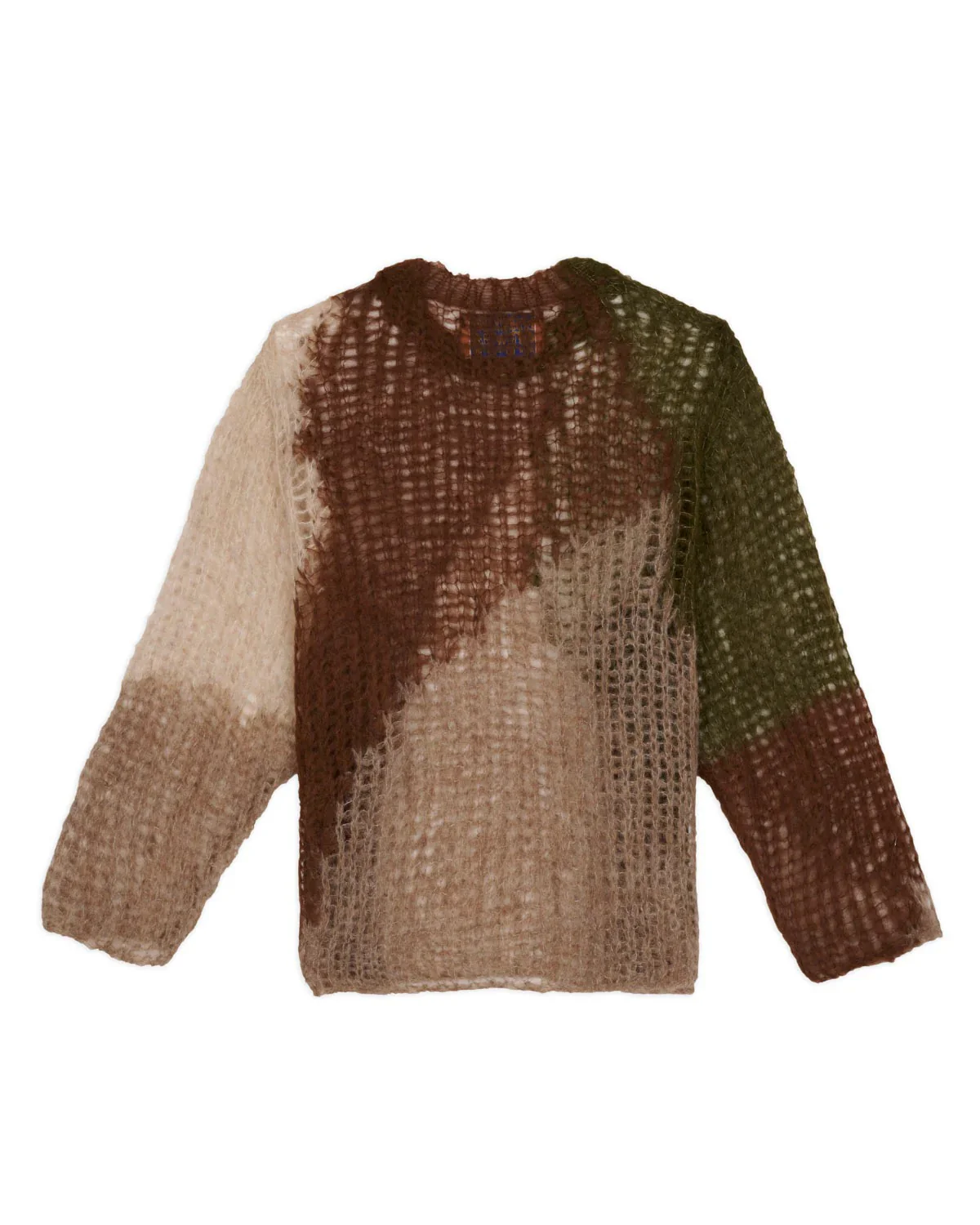 Organic Threadbare Sweater, Olive - Image 3