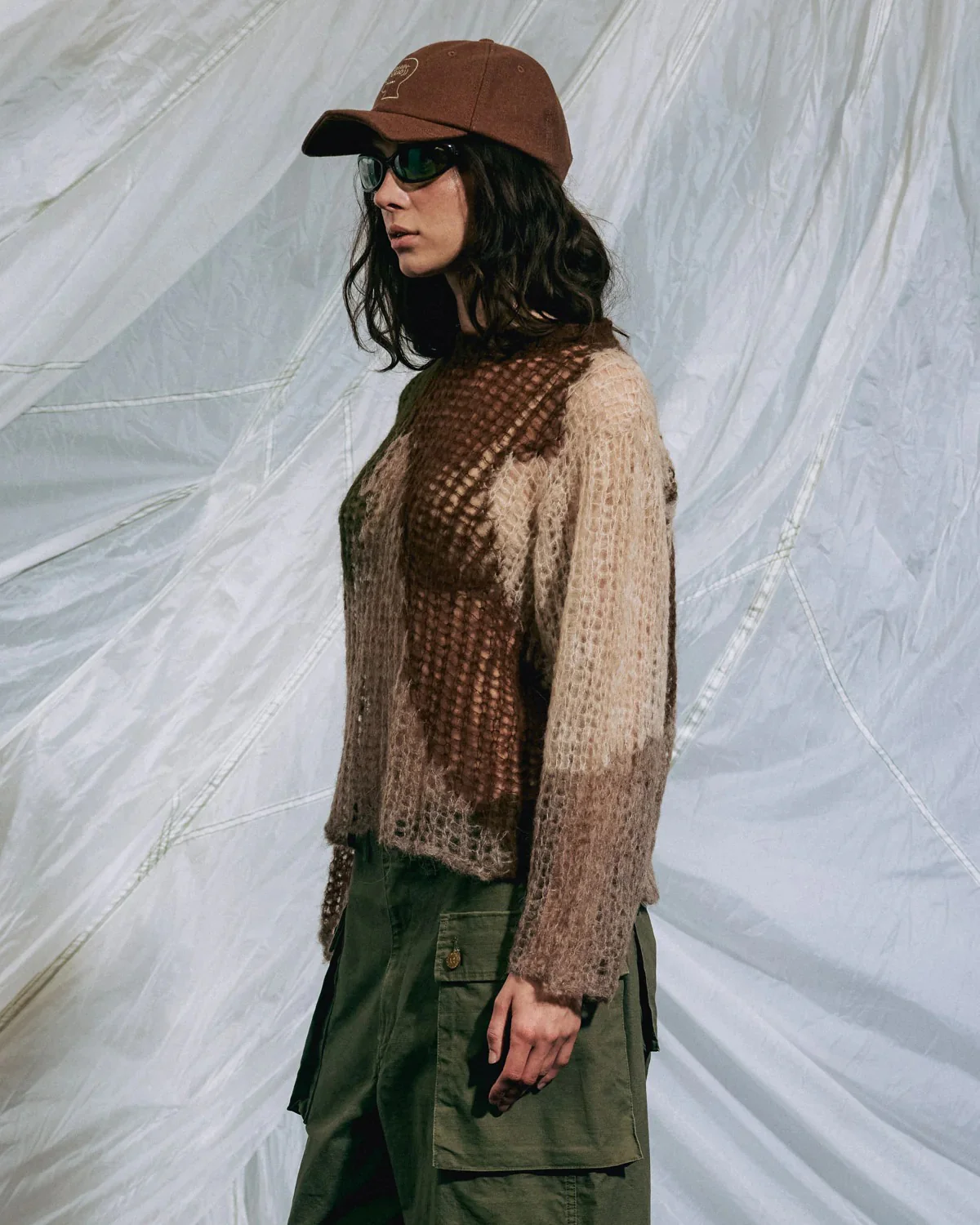 Organic Threadbare Sweater, Olive - Image 7