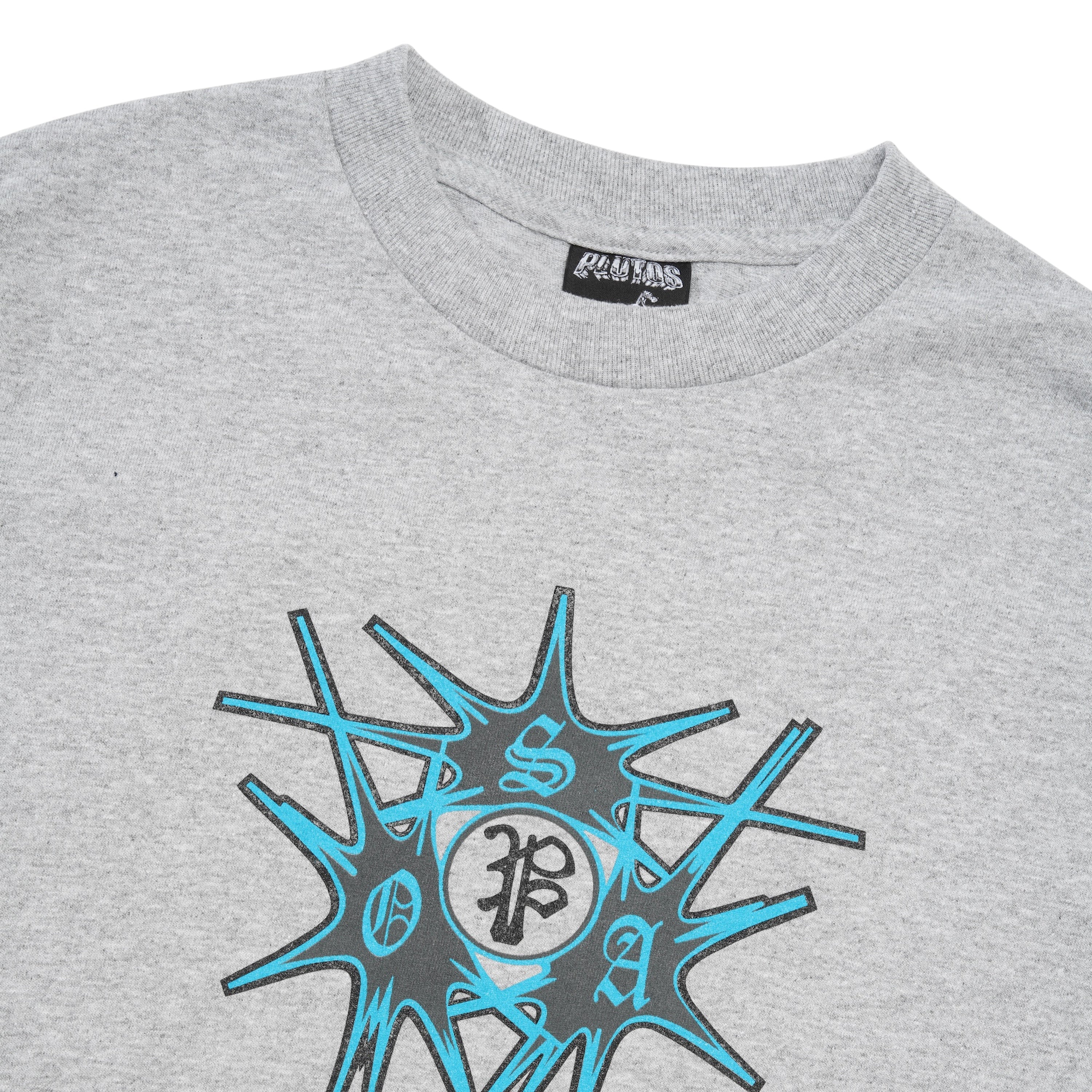 P-Hole L/S Tee, Heathery Grey - Image 2