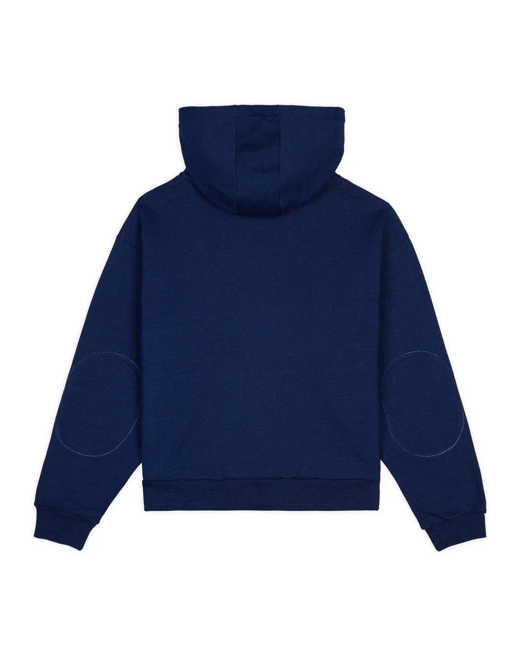 Padded Elbow Zip-Up Hood, Indigo - Image 2