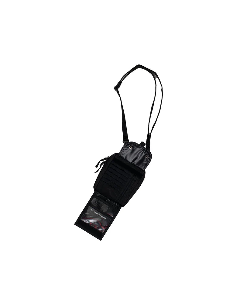Passport Pouch, Black - Image 3