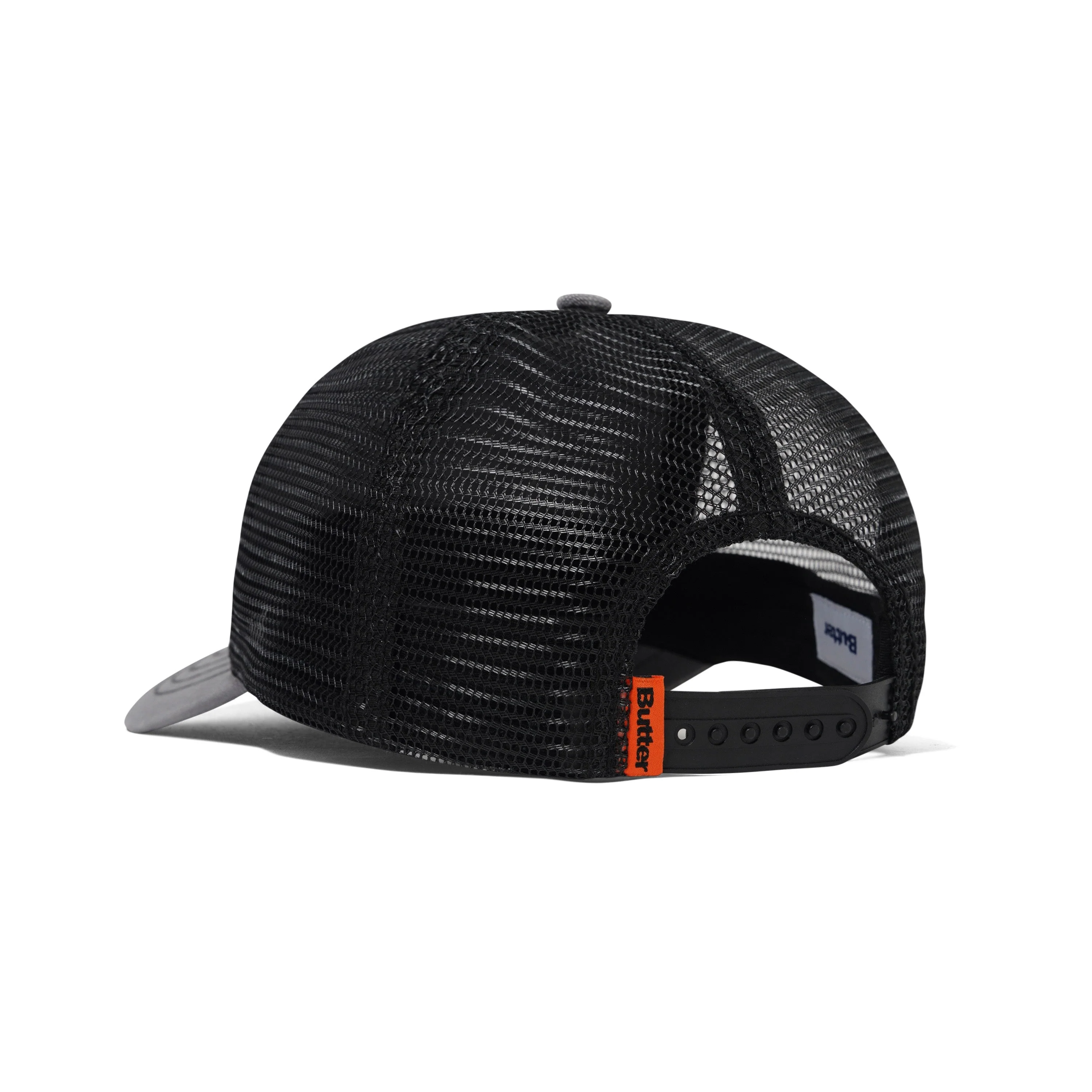 Pay Up Trucker Cap, Faded Grey - Image 2