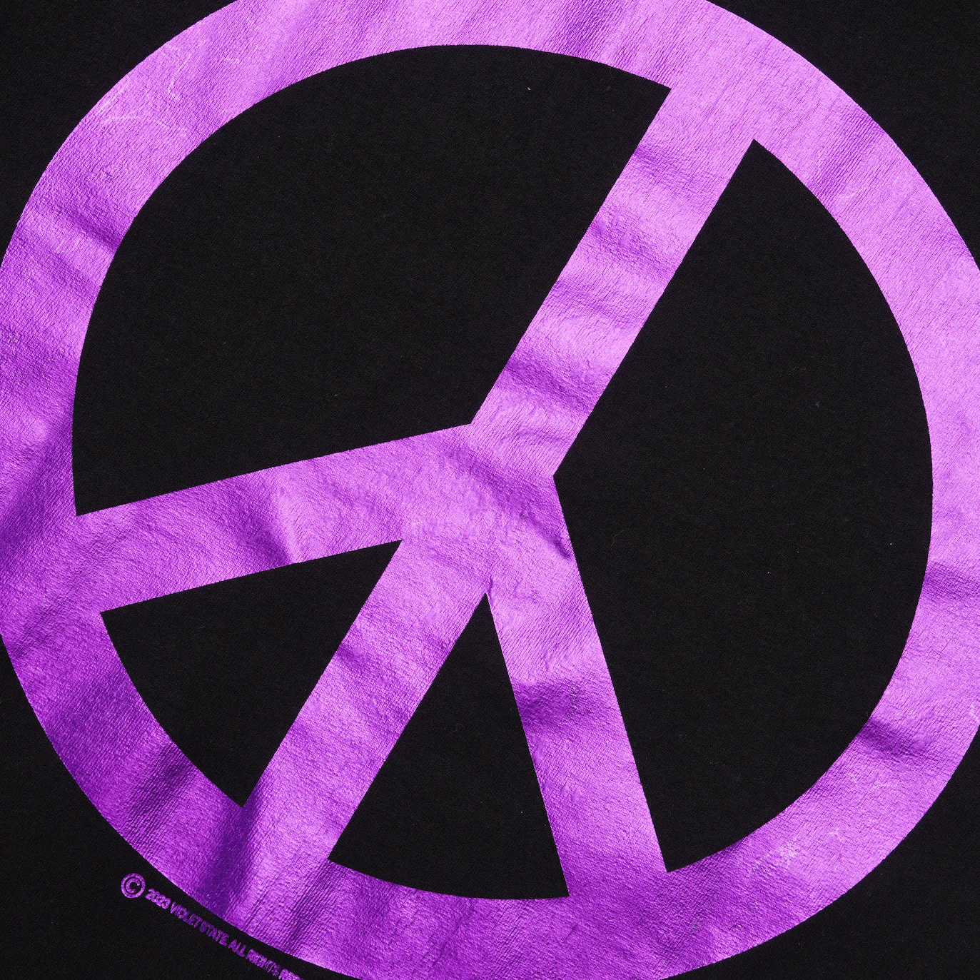 Peace Tee, Black - Image 4