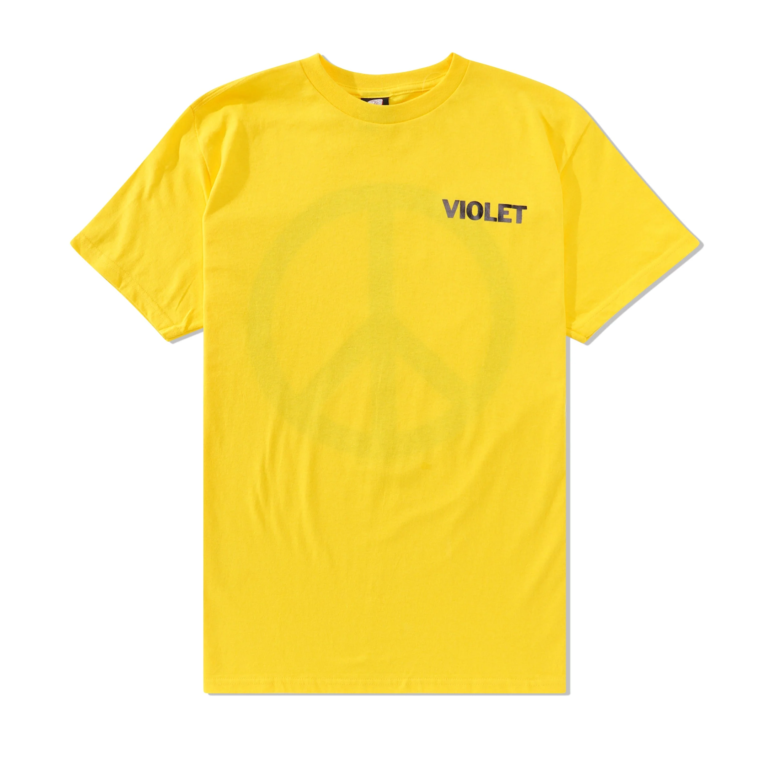 Peace Tee, Yellow - Image 2