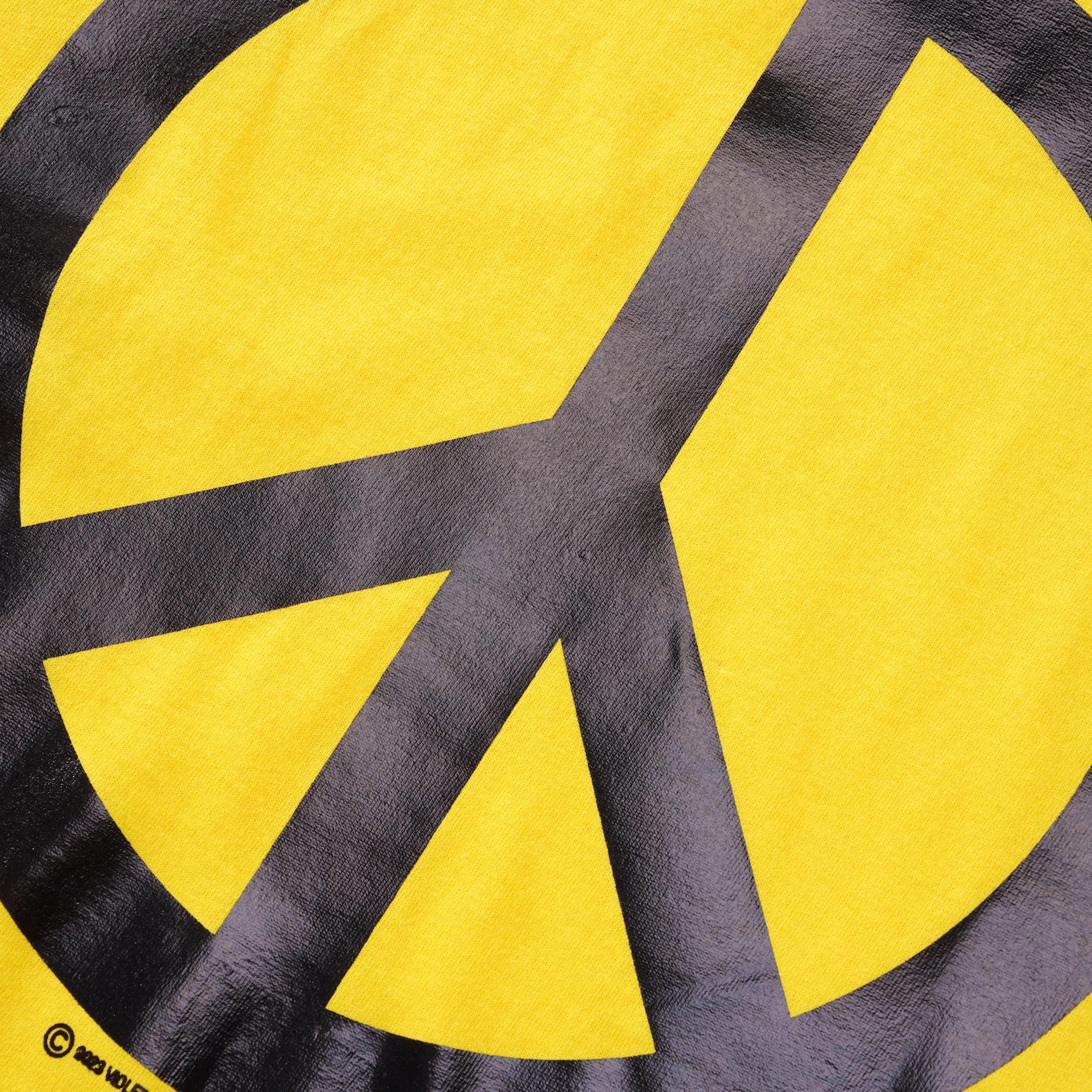 Peace Tee, Yellow - Image 4