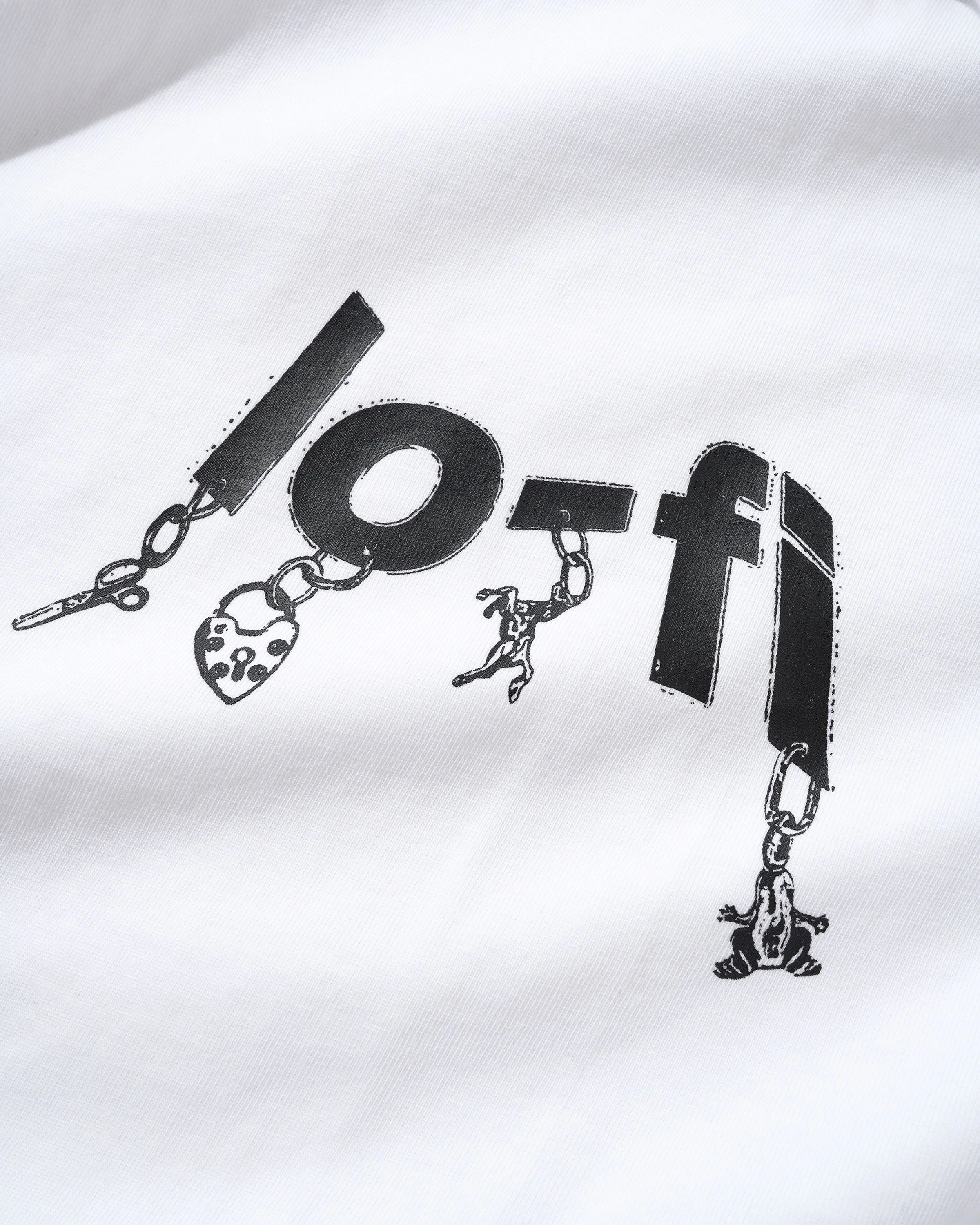 Pendant Logo Tee, White - Image 2