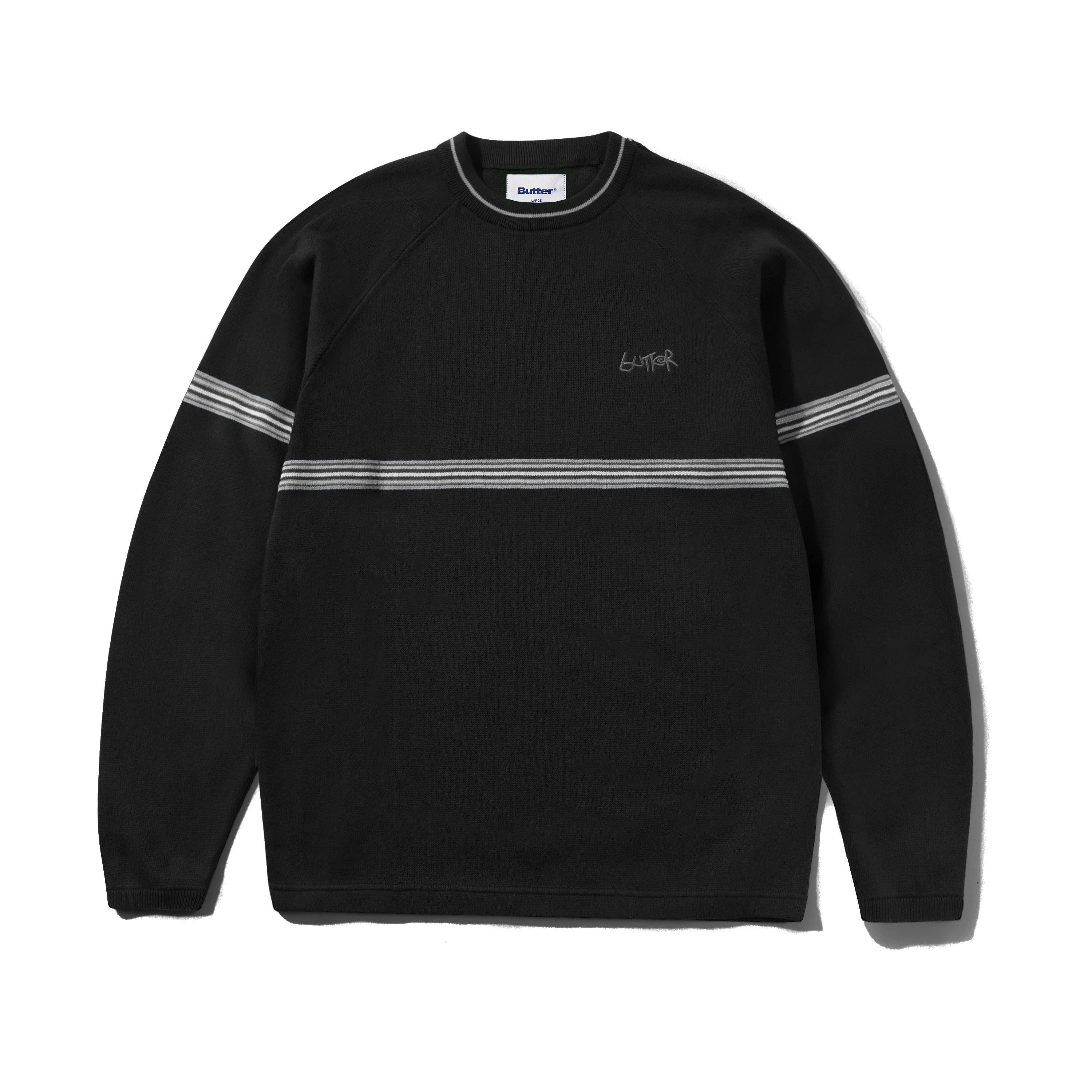 Pier Knit Sweater, Black