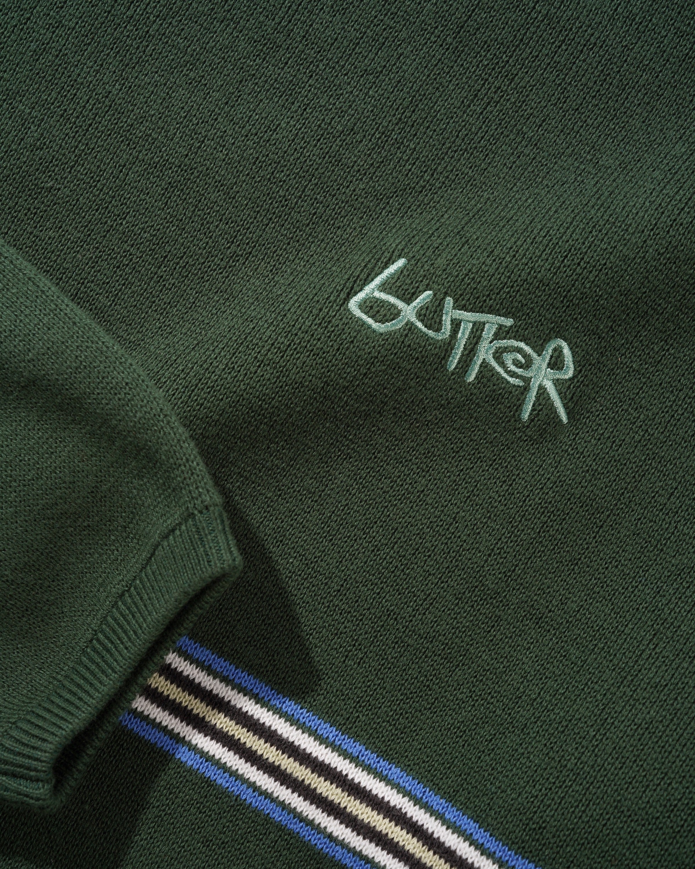 Pier Knit Sweater, Moss - Image 2