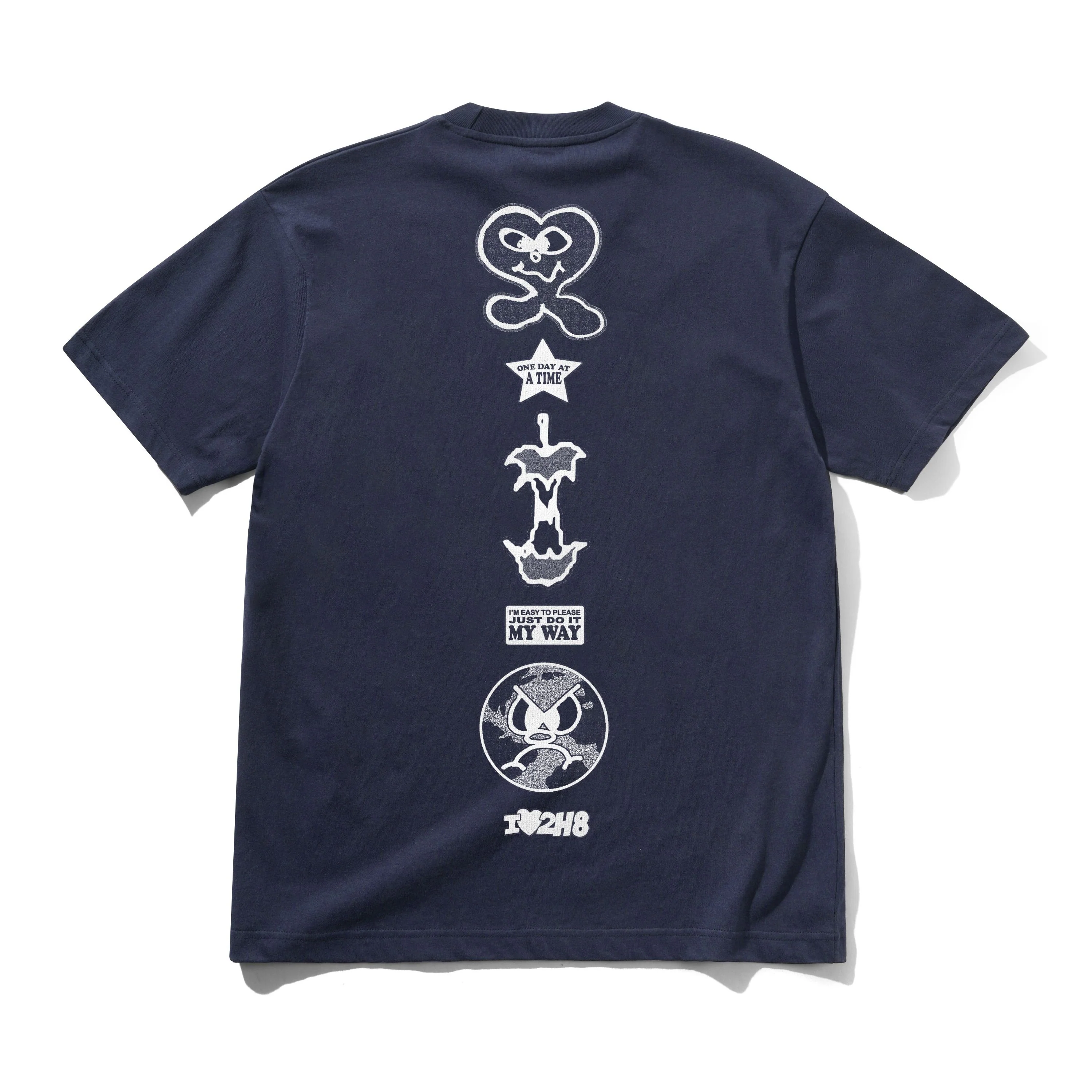 Pins Tee, Navy - Image 2