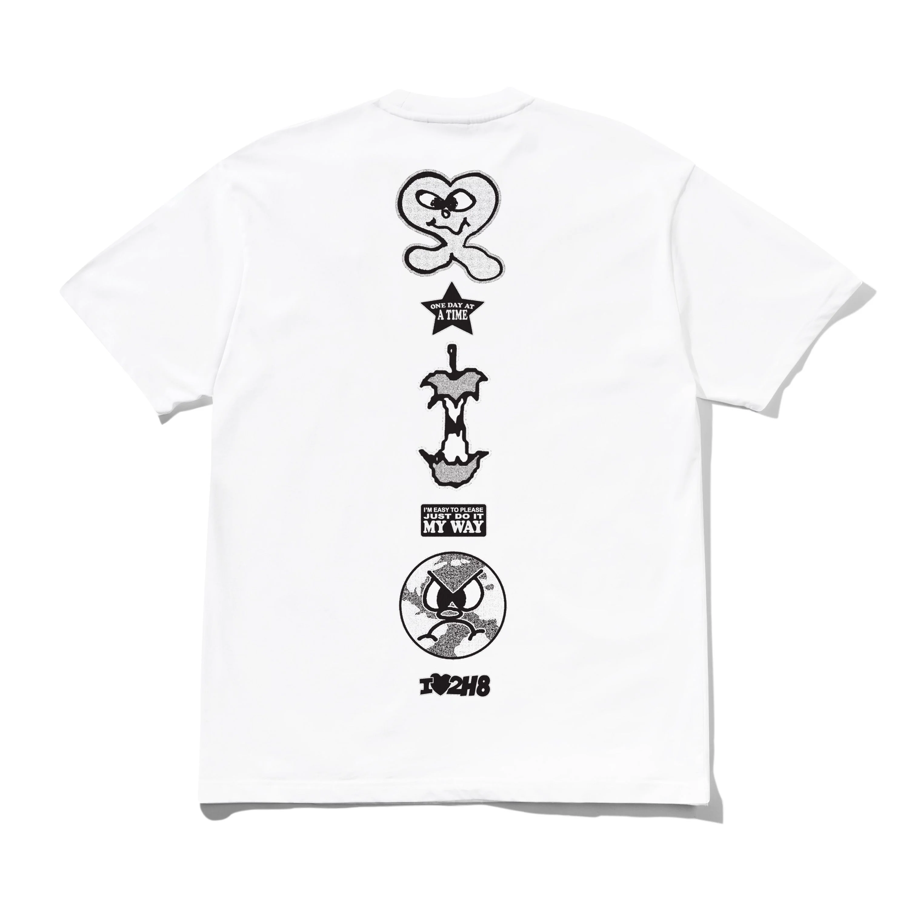Pins Tee, White - Image 2