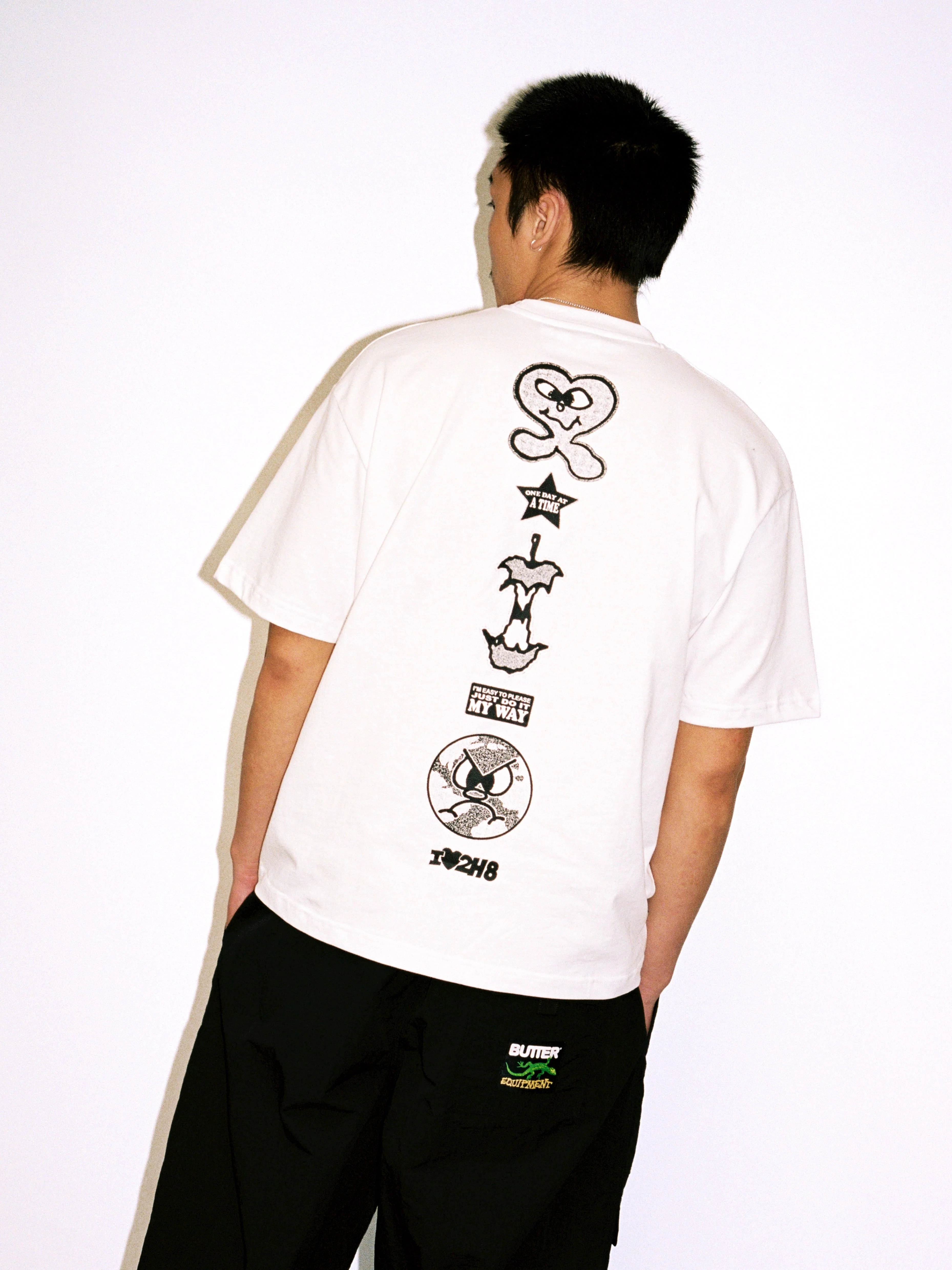 Pins Tee, White - Image 6