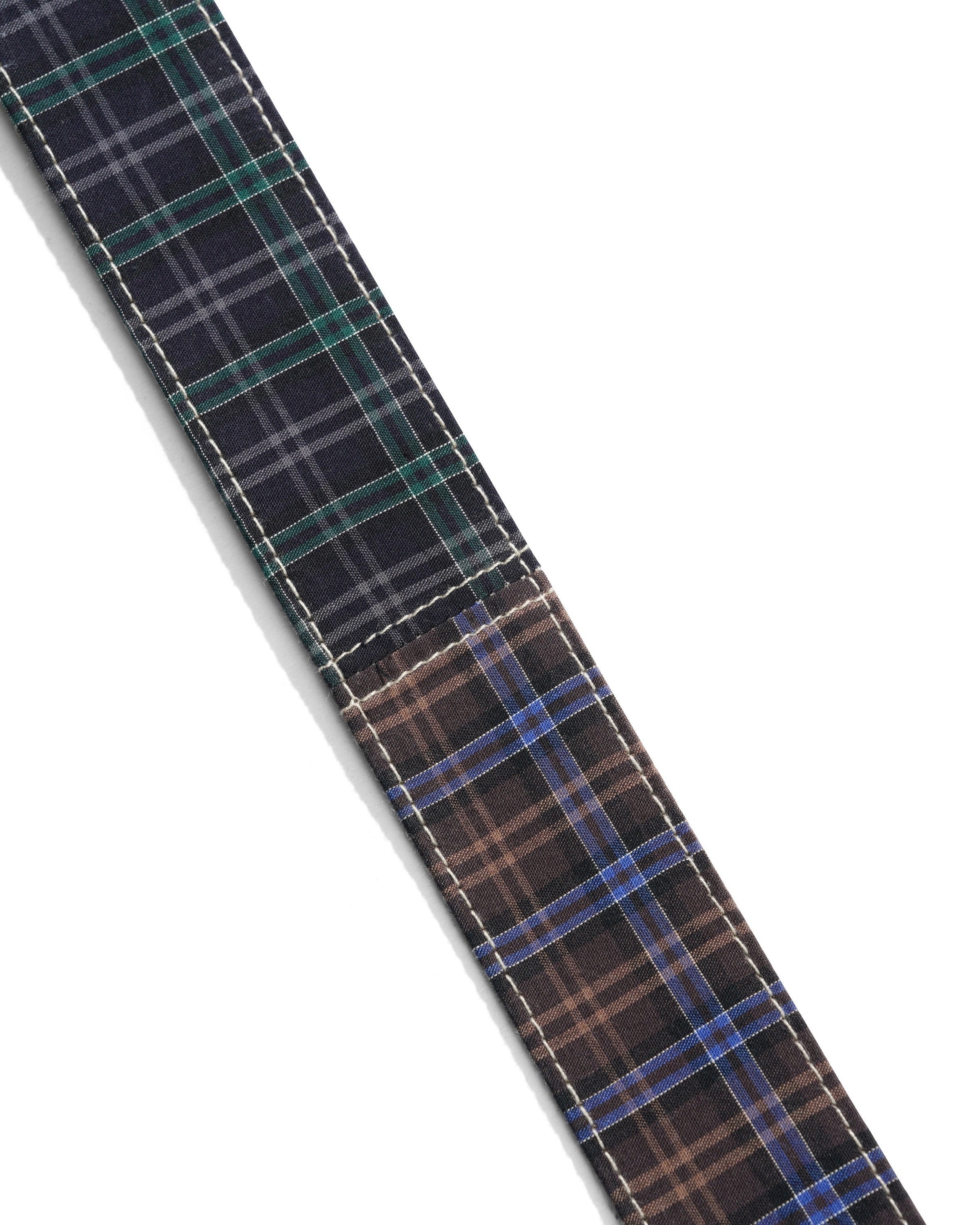Plaid Belt, Patchwork Plaid - Image 3