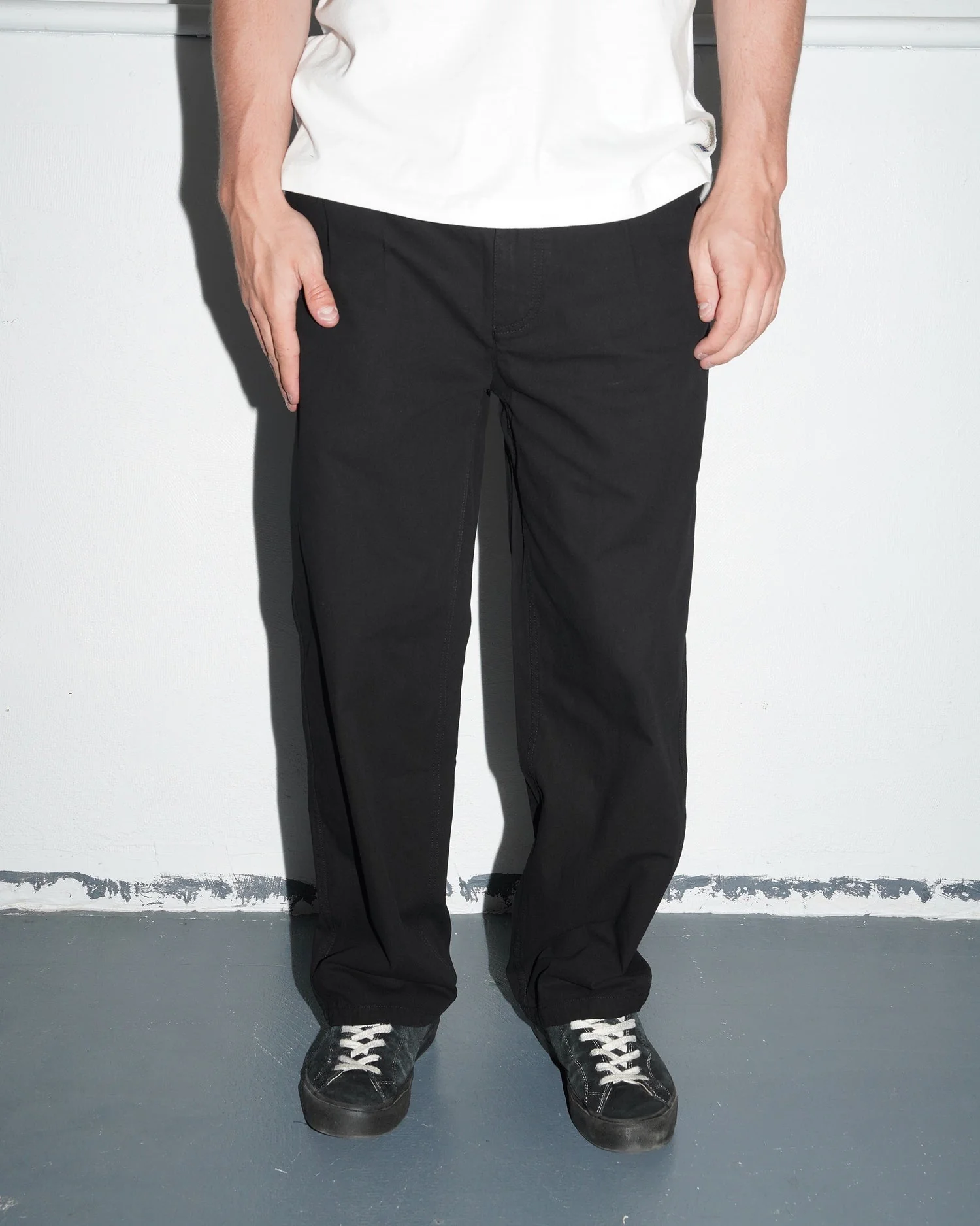 Pleated Pant, Black - Image 5