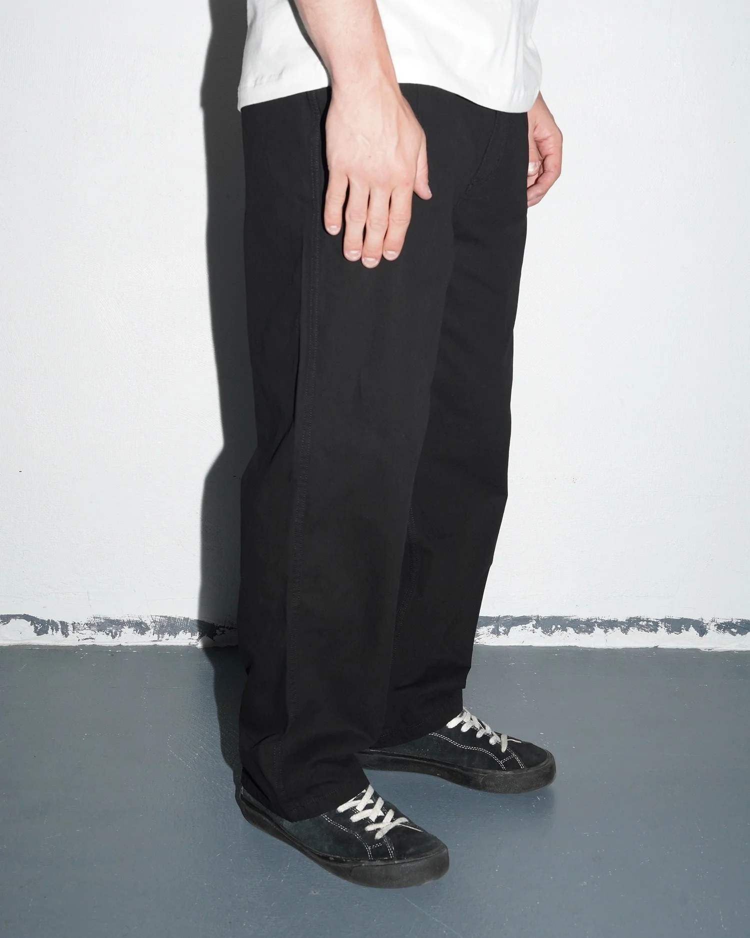 Pleated Pant, Black - Image 6