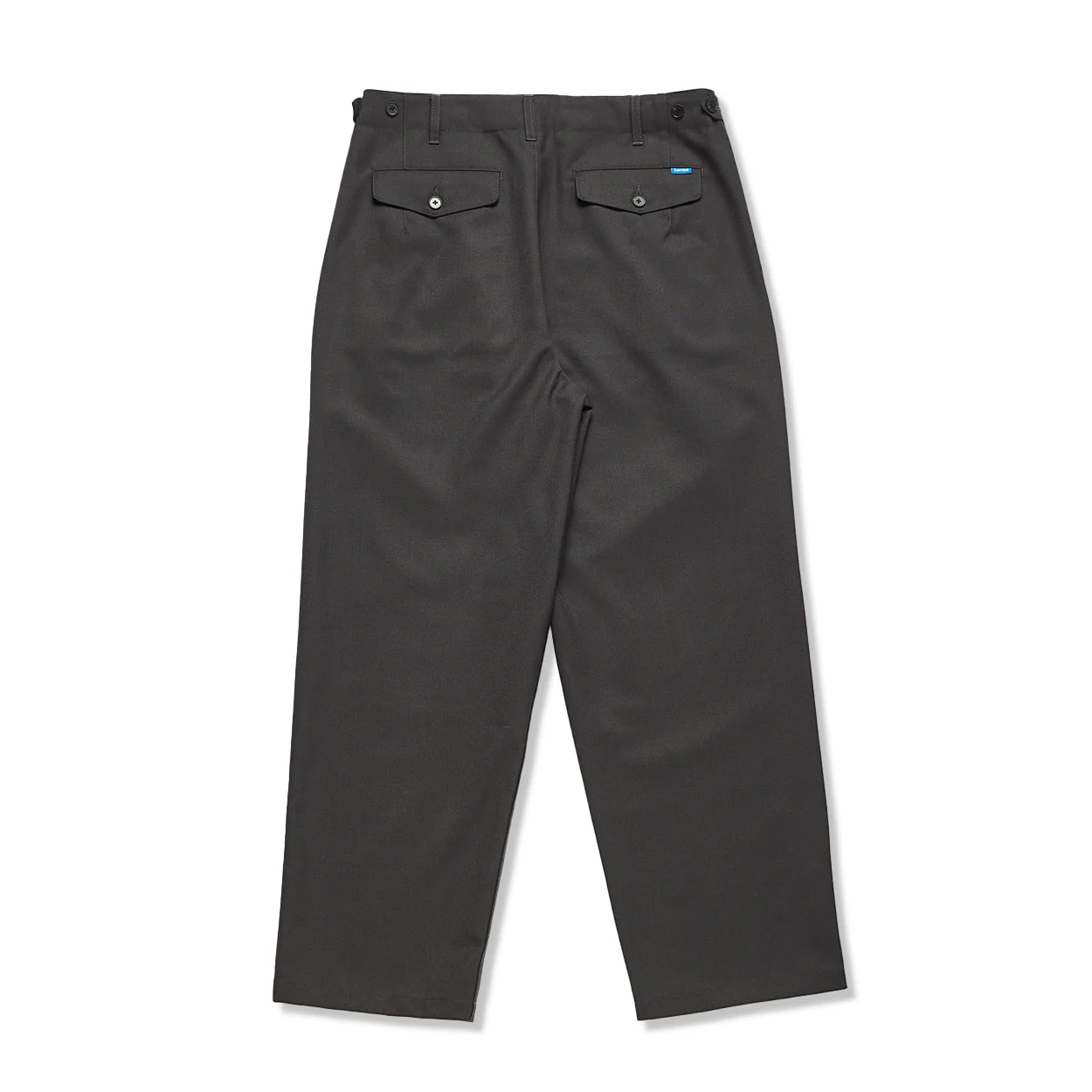 Pleated Pant, Charcoal - Image 4
