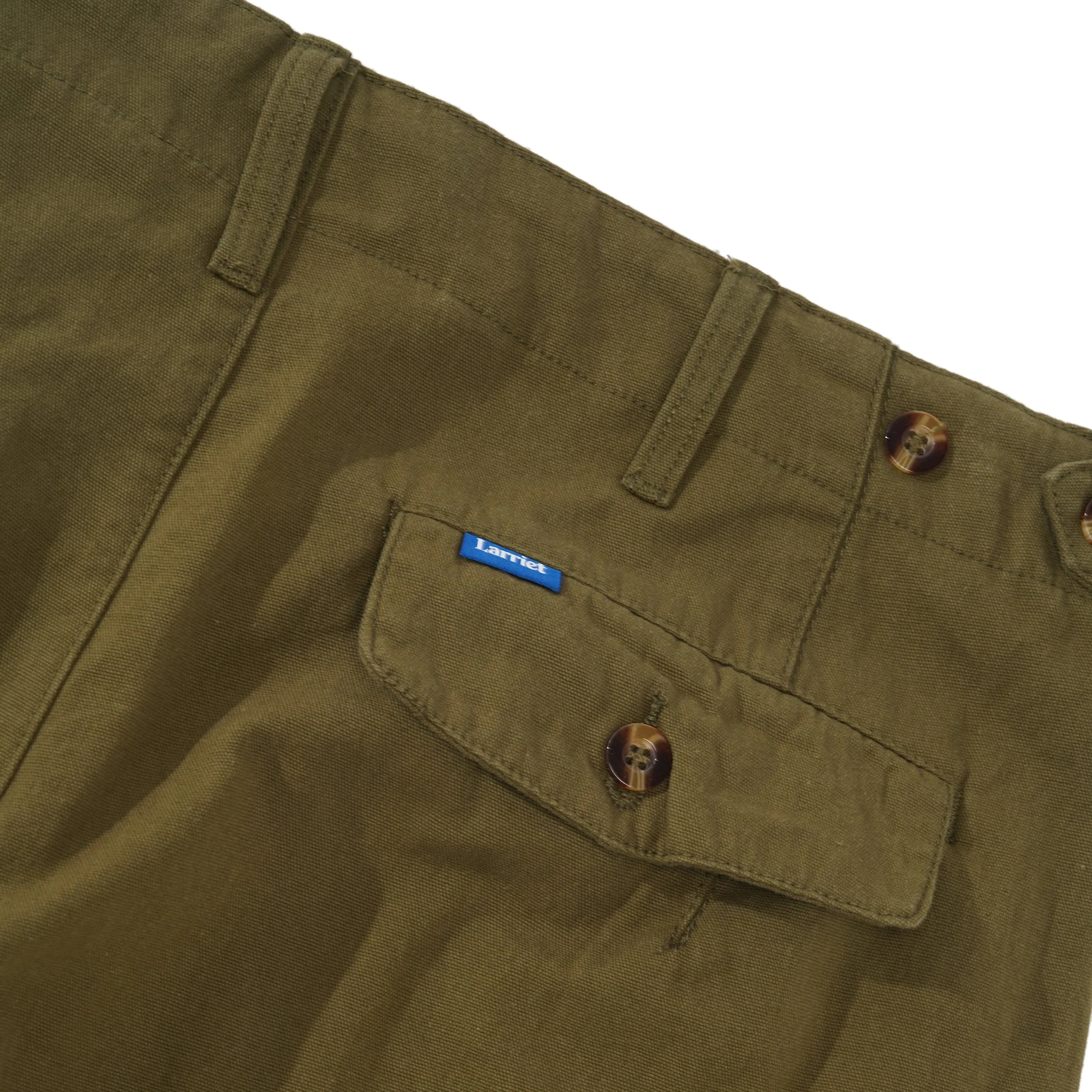 Pleated Pant, Olive - Image 4