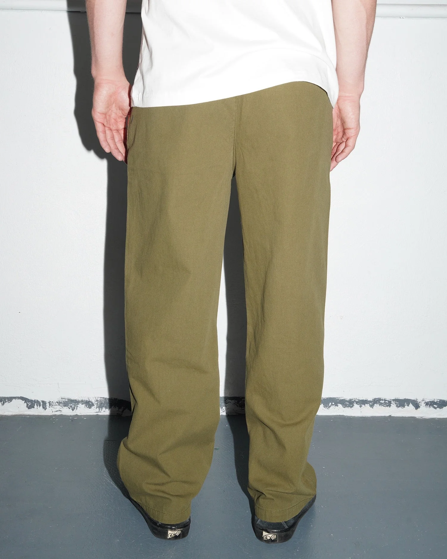 Pleated Pant, Olive - Image 7