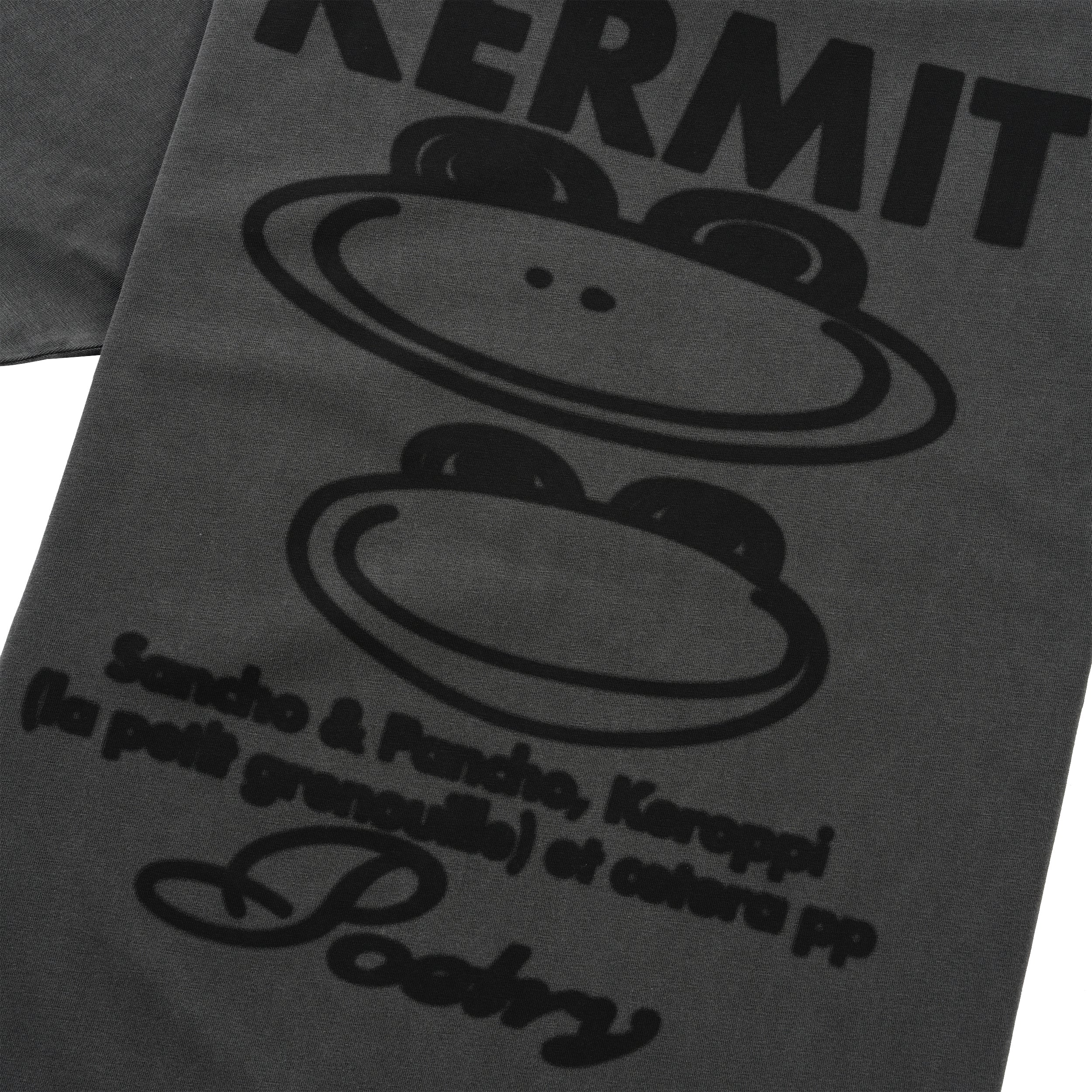 Poetry Tee, Dark Grey - Image 4