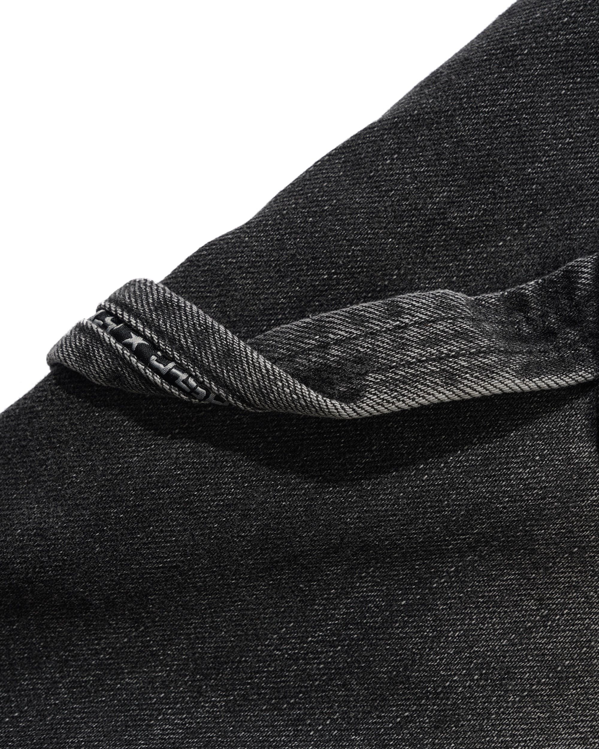 Point Denim Shorts, Work Grey - Image 5