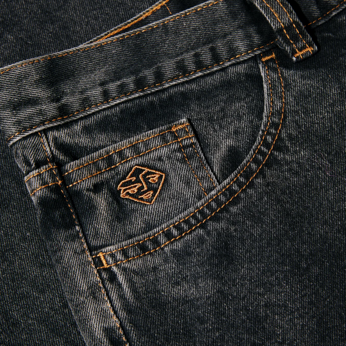 89! Denim Jeans, Washed Black - Image 3