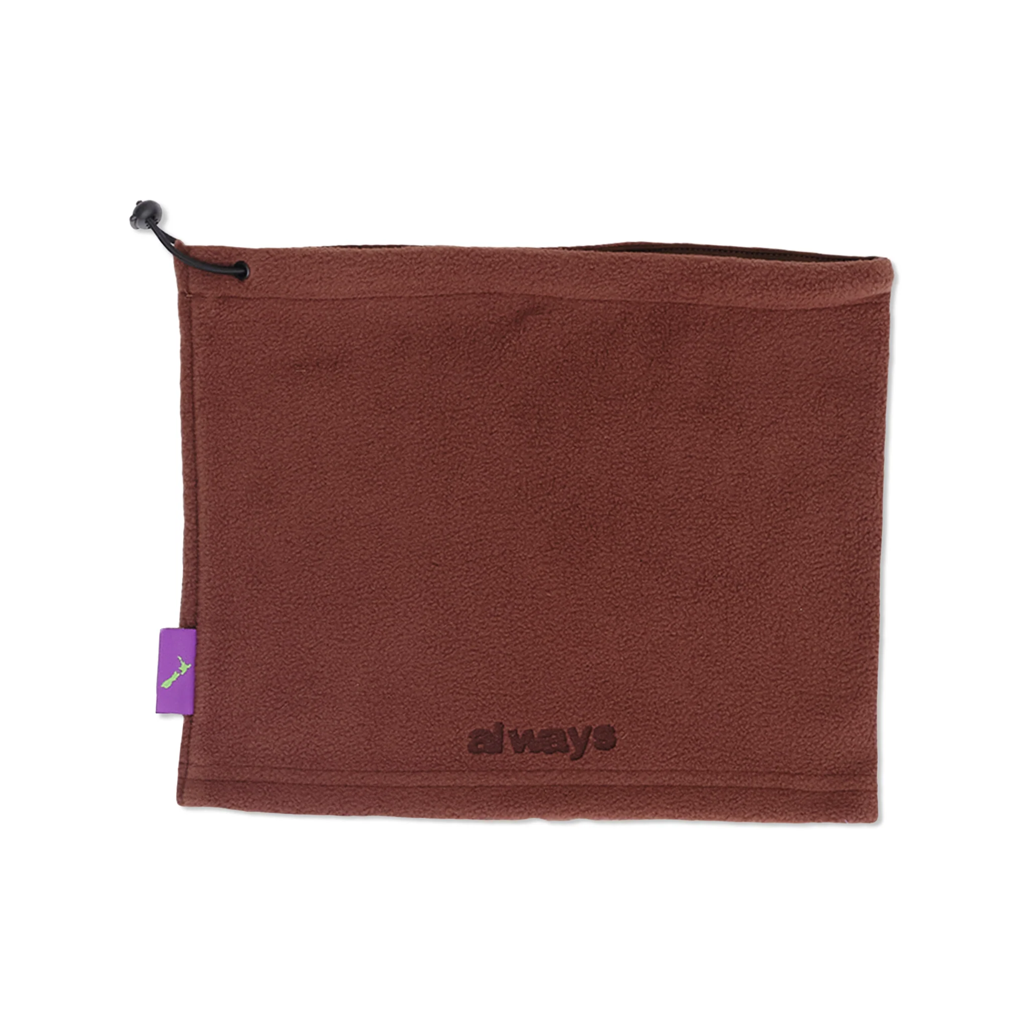 Polarfleece Snood, Brown - Image 2
