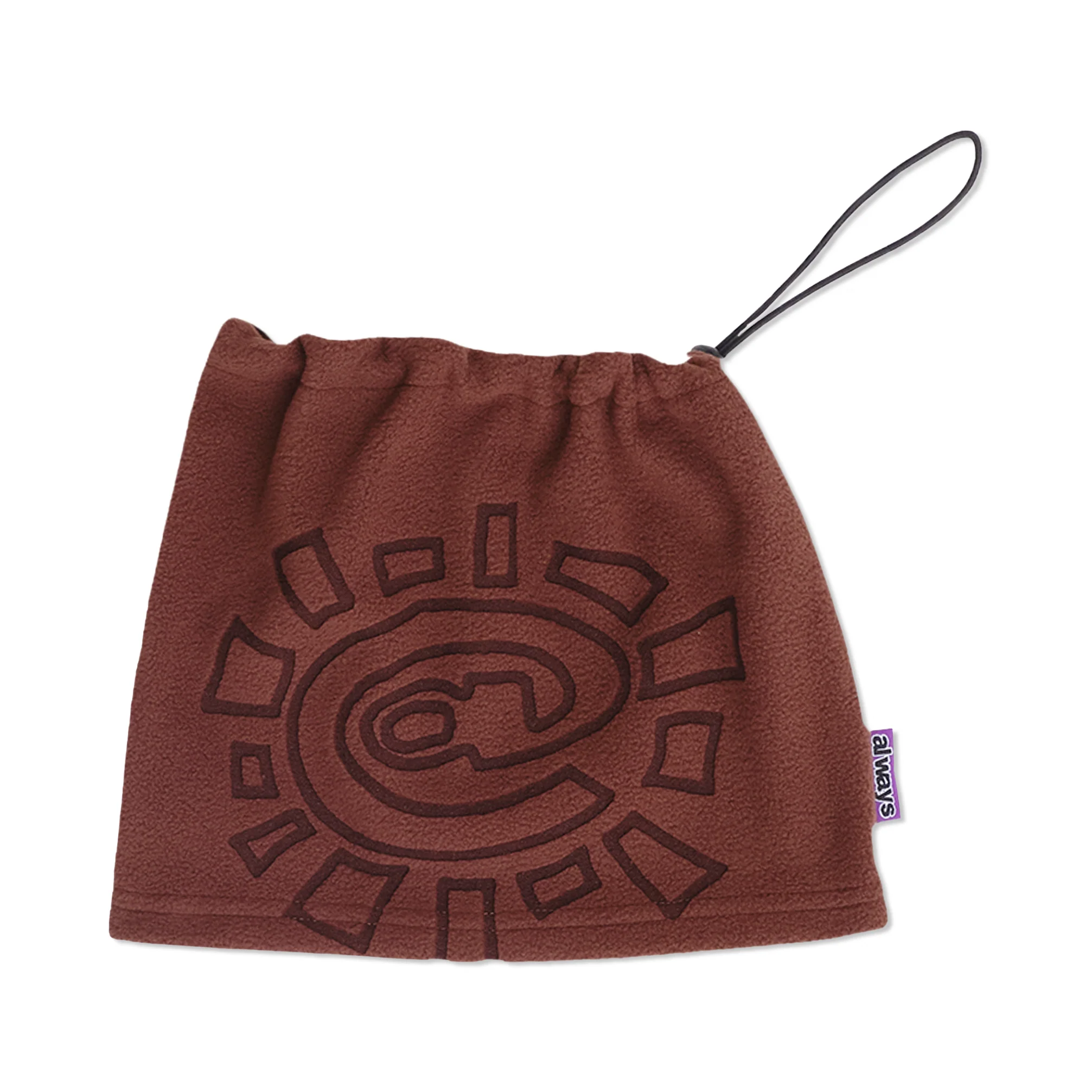 Polarfleece Snood, Brown - Image 3