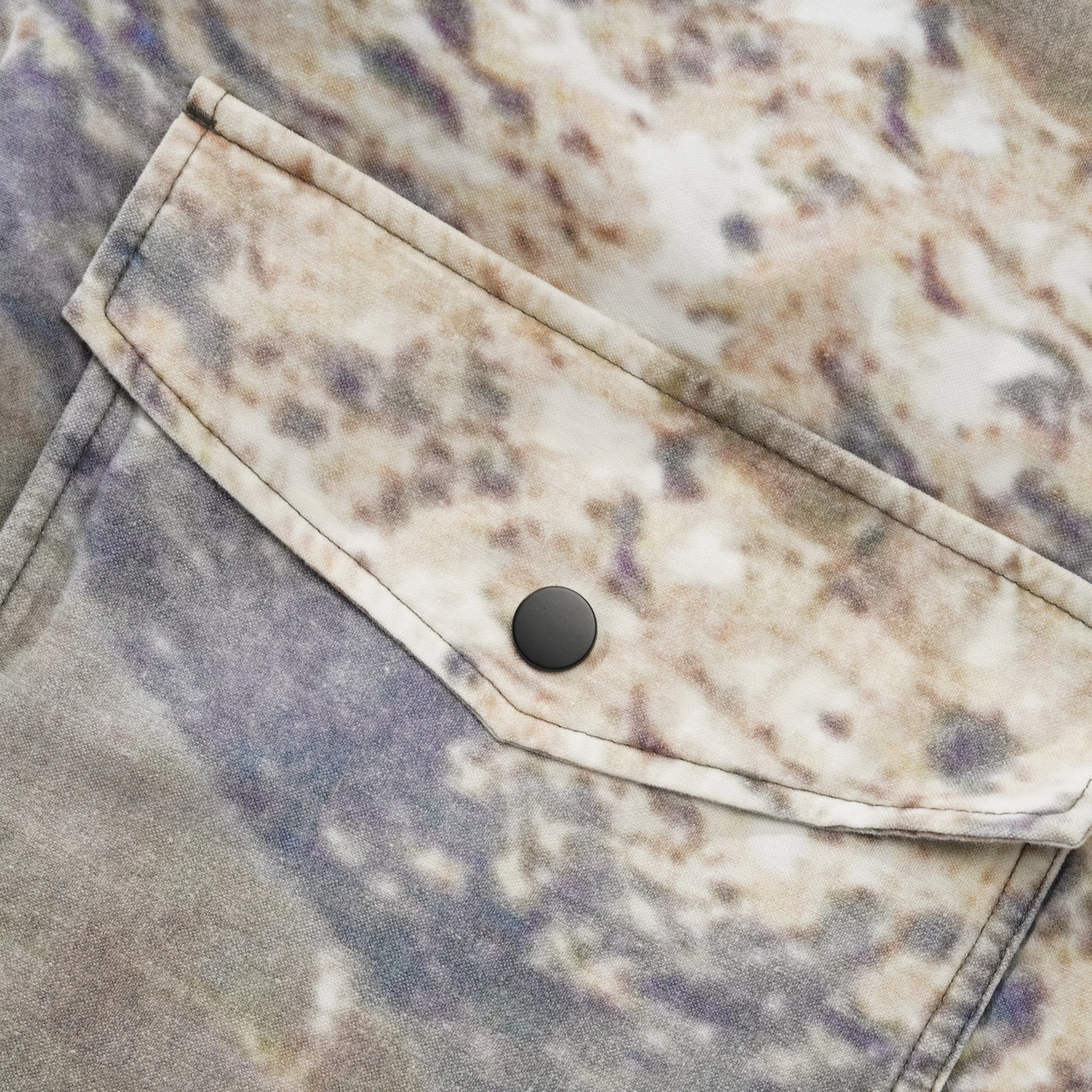 Poly Filled Reversible Vest, Fatigue Green - Image 2