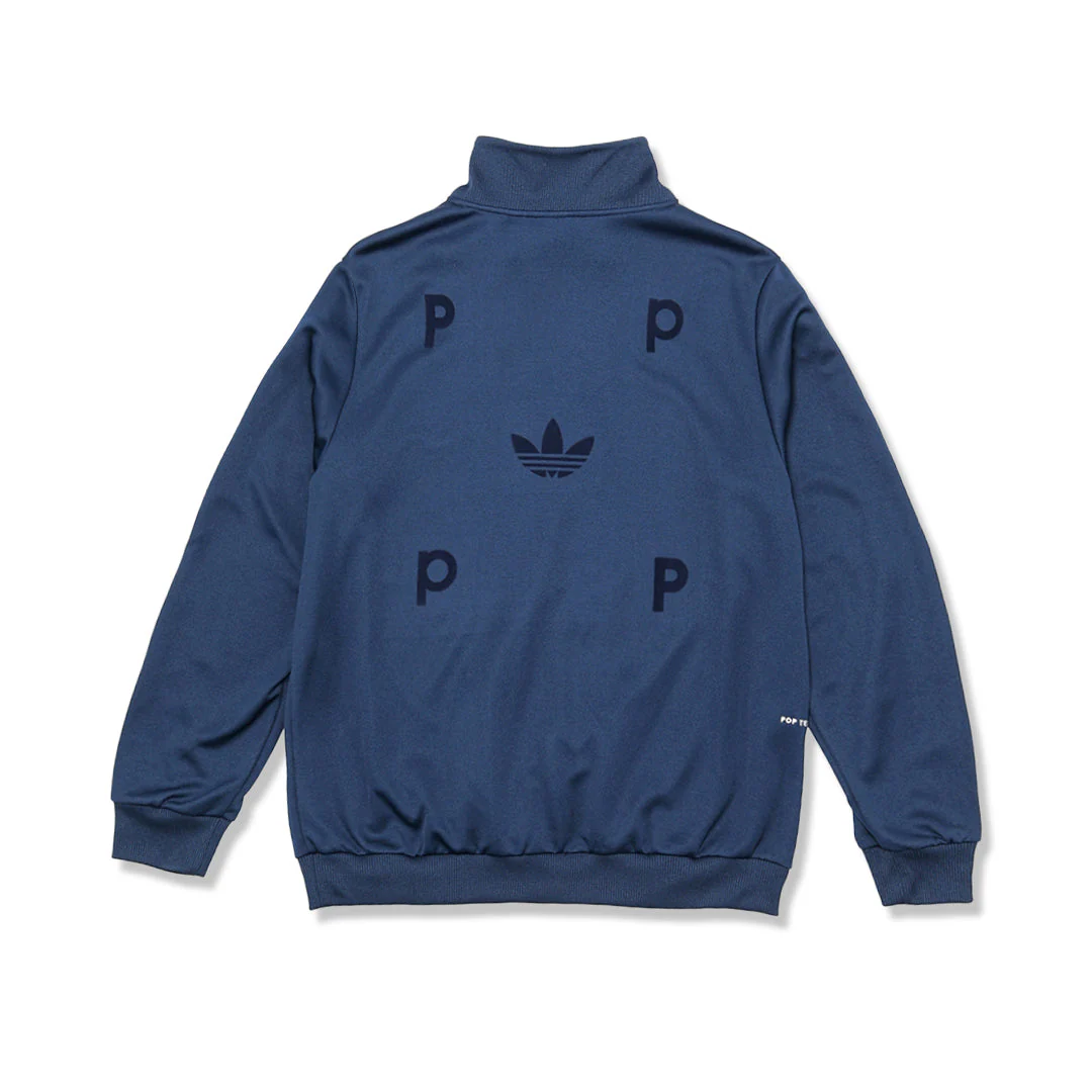 POP Bauer Track Top, Navy / White - Image 2