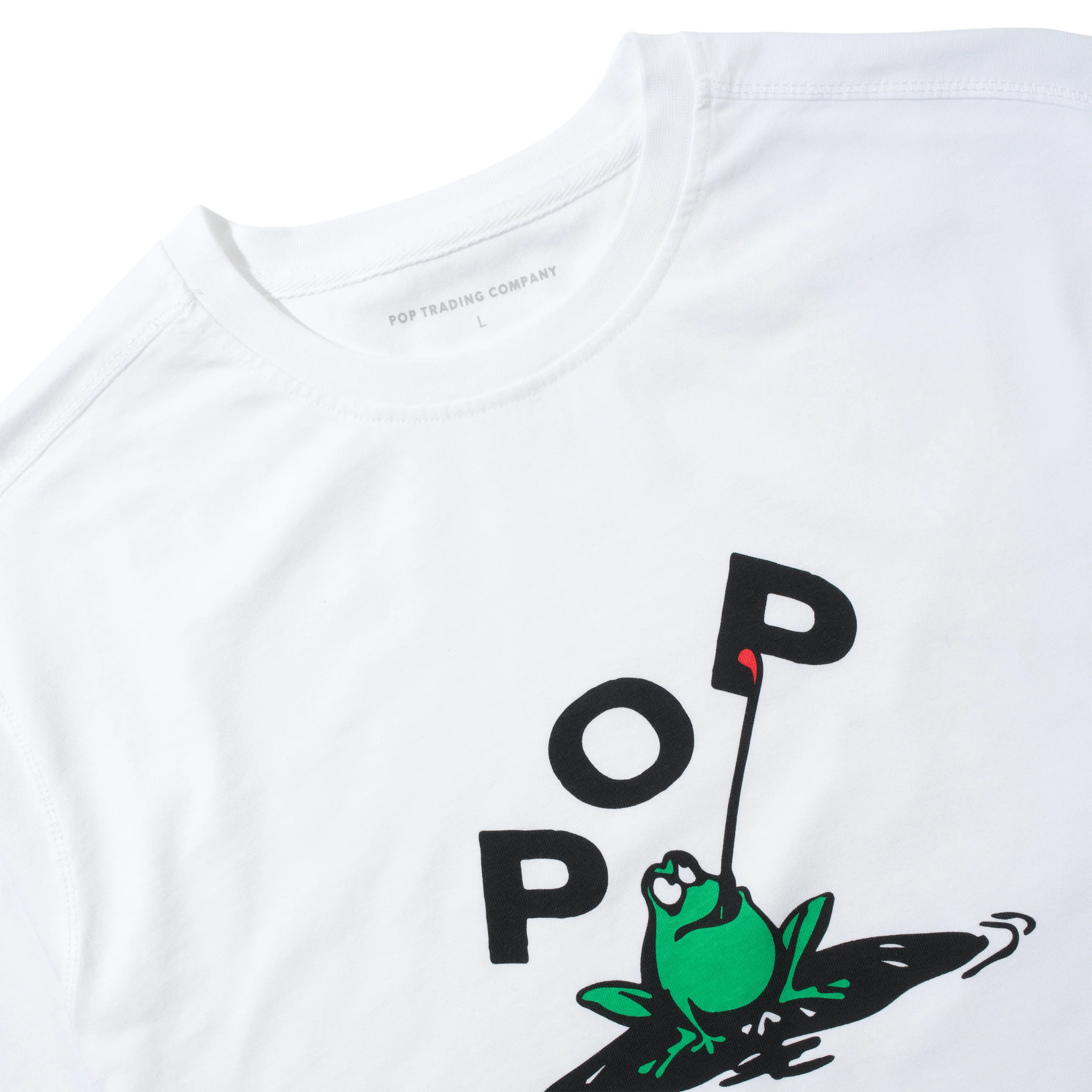 Pop Frog Tee, White - Image 2