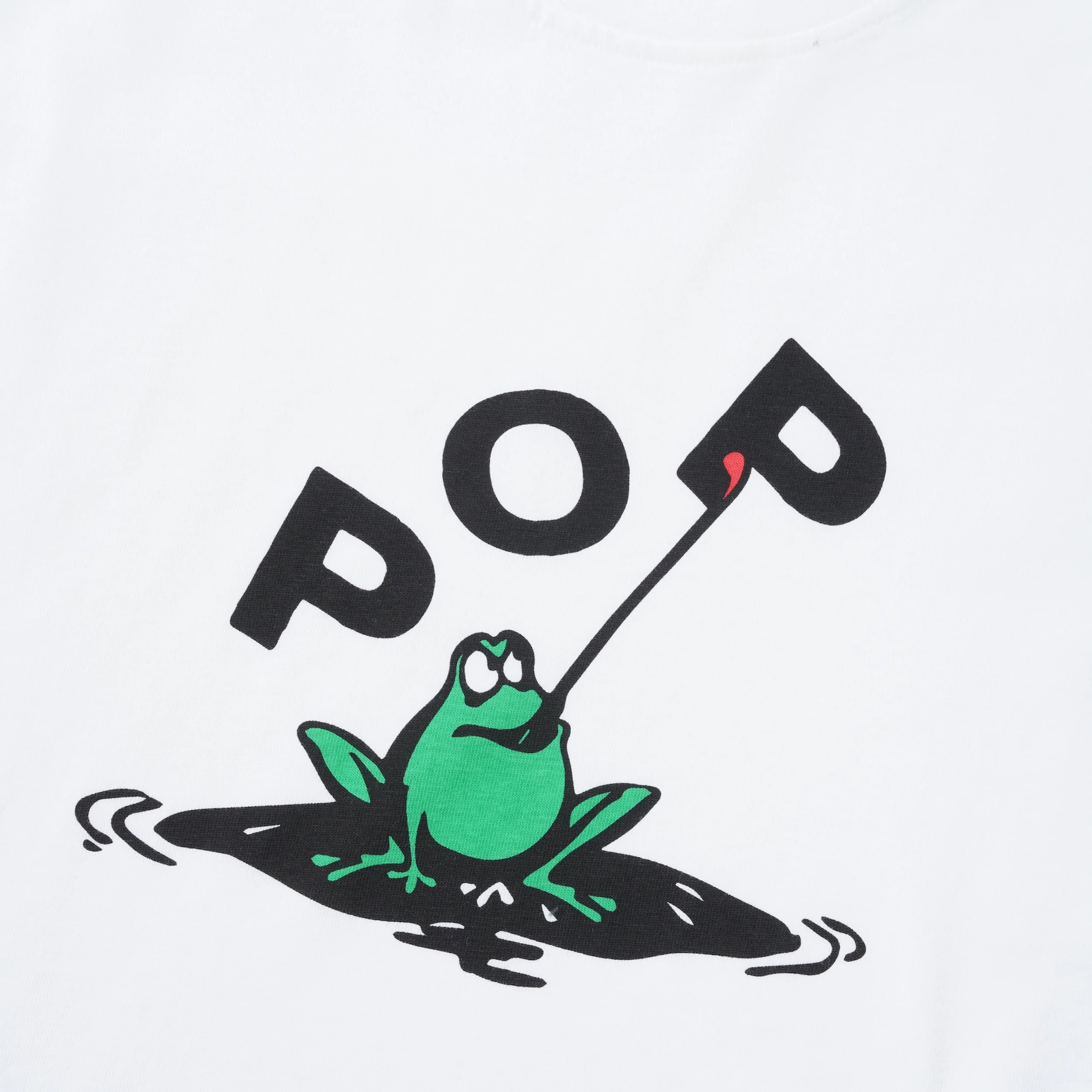 Pop Frog Tee, White - Image 3