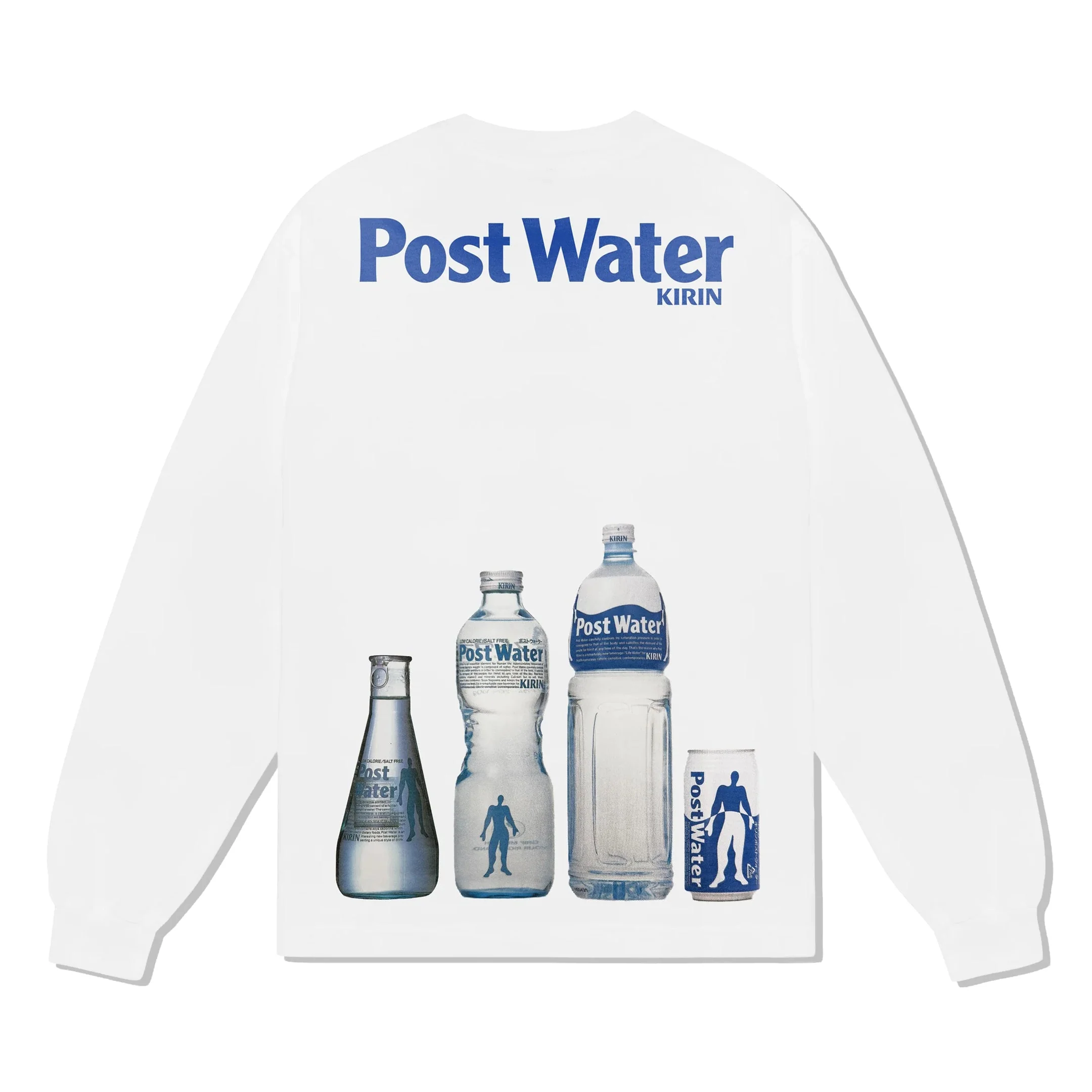 Post Water long sleeve Tee, White - Image 2